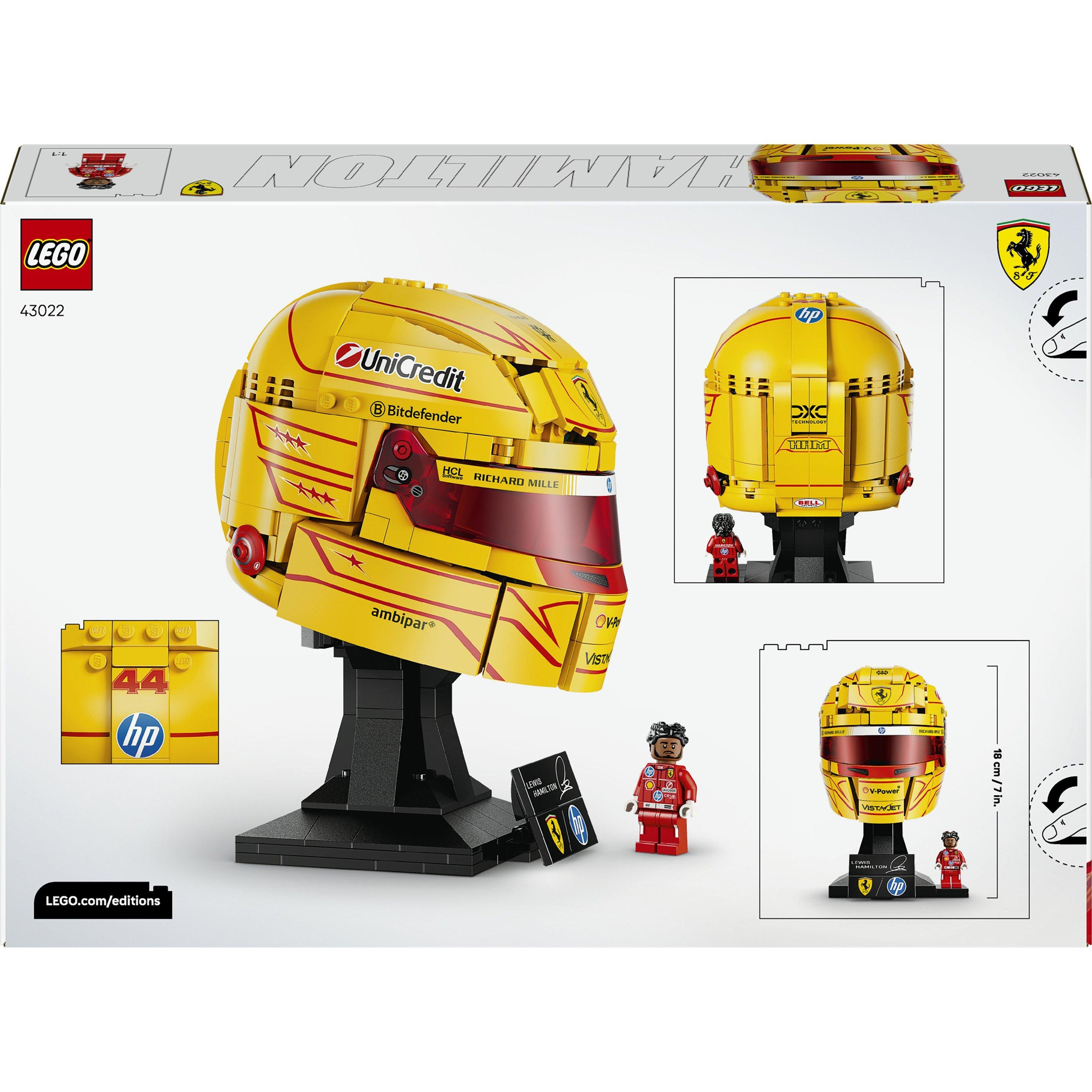 Hamilton Helmet - LEGO - Editions Scuderia Ferrari HP Lewis Hamilton Helmet 43022 - 9