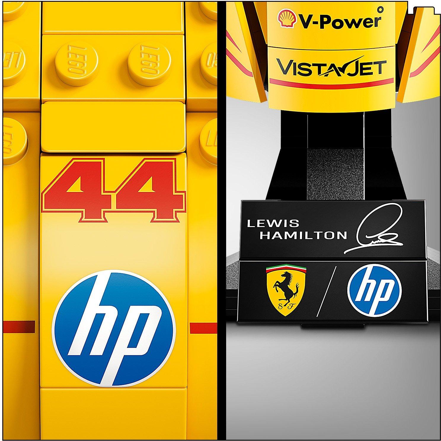 Hamilton Helmet - LEGO - Editions Scuderia Ferrari HP Lewis Hamilton Helmet 43022 - 10