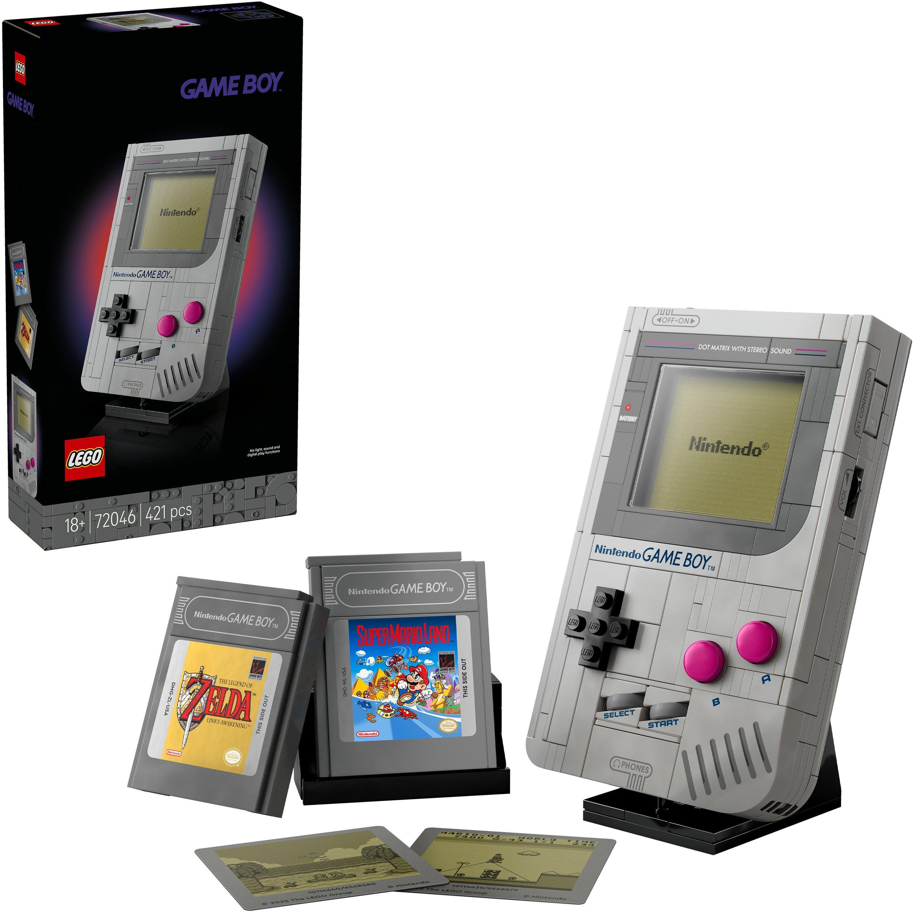 Gameboy - LEGO - Super Mario Game Boy Model Kit for Adults 72046 - 1