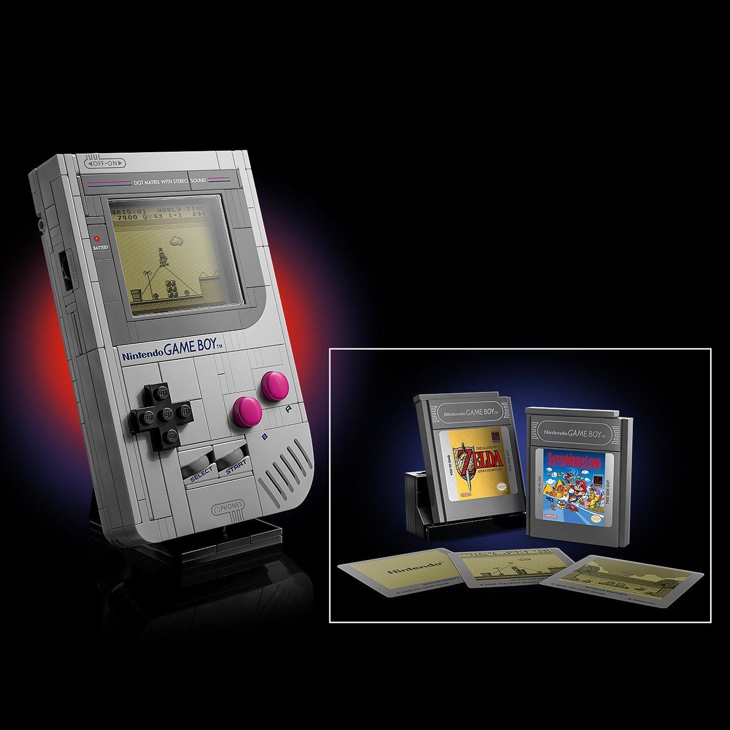 Gameboy - LEGO - Super Mario Game Boy Model Kit for Adults 72046 - 12