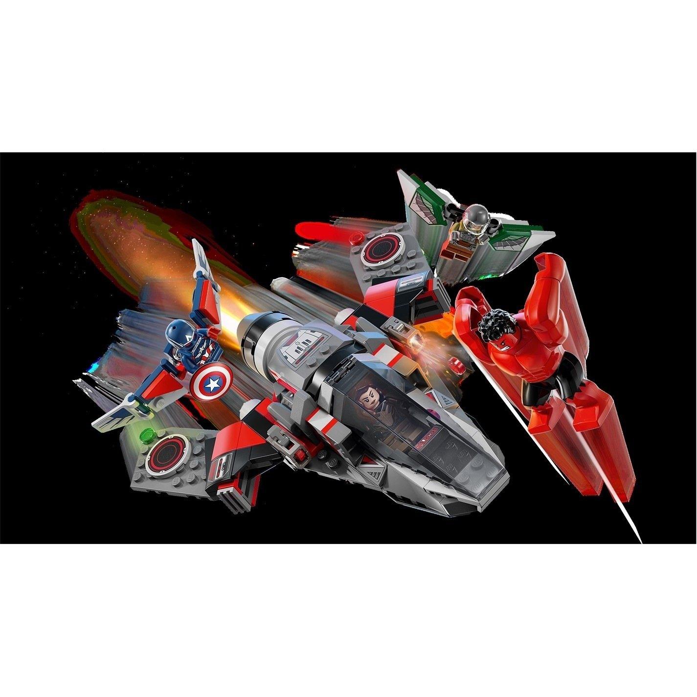 76292 - LEGO - LEGO Marvel 76292 Captain America vs. Red Hulk Battle - 2