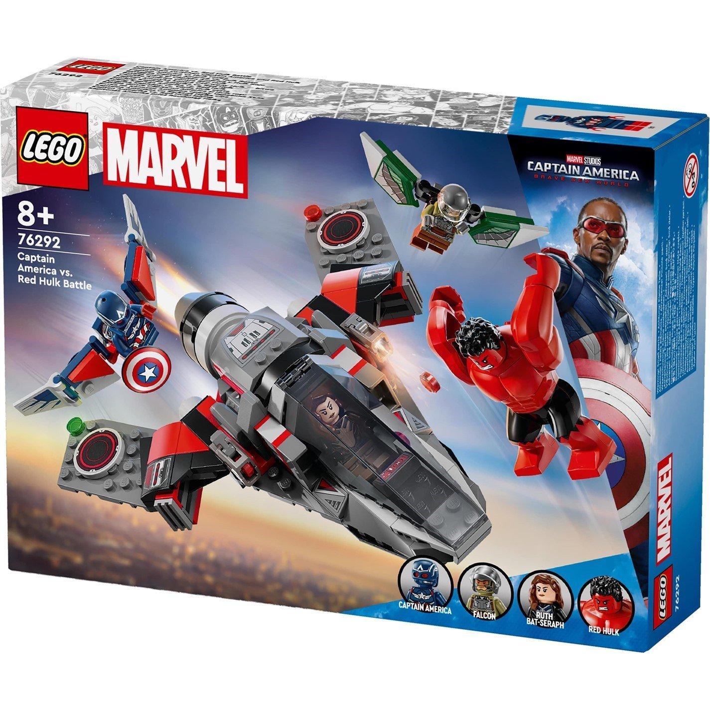 76292 - LEGO - LEGO Marvel 76292 Captain America vs. Red Hulk Battle - 4