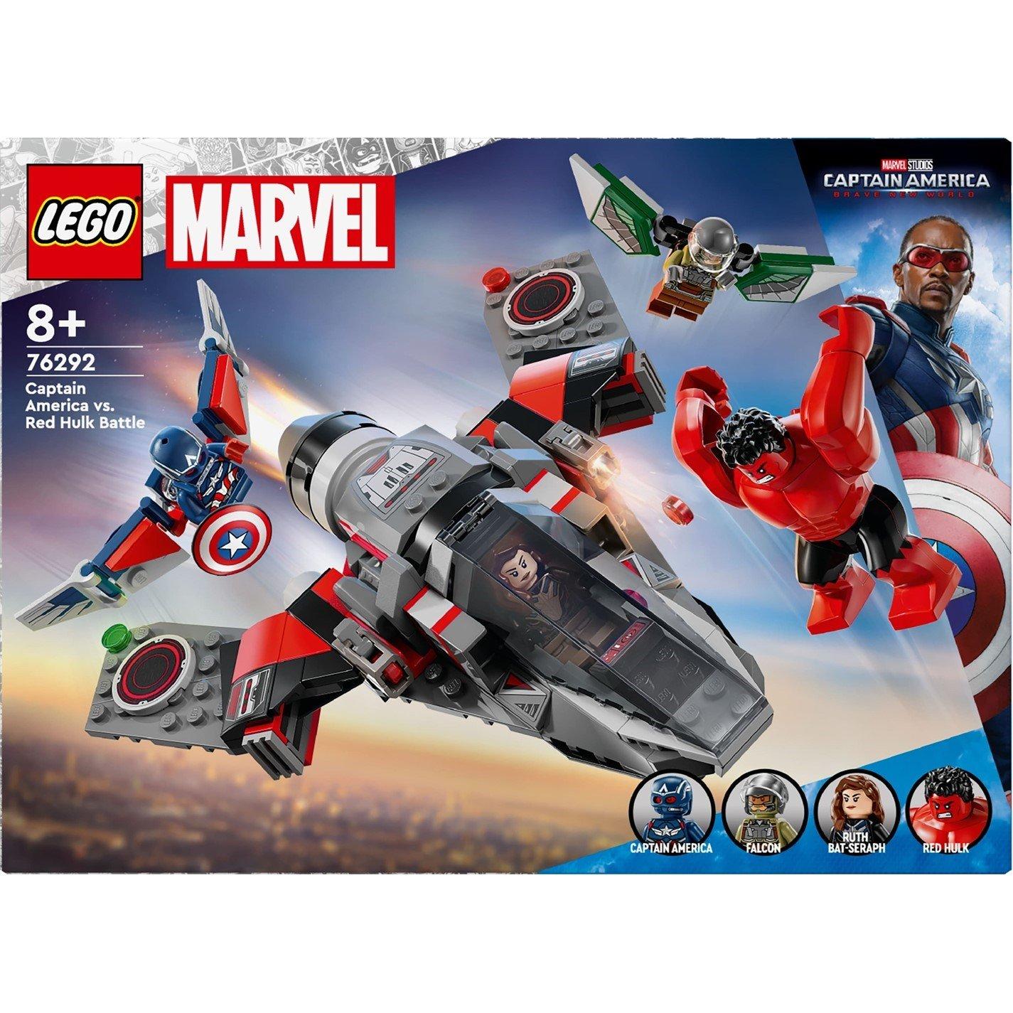 76292 - LEGO - LEGO Marvel 76292 Captain America vs. Red Hulk Battle - 5