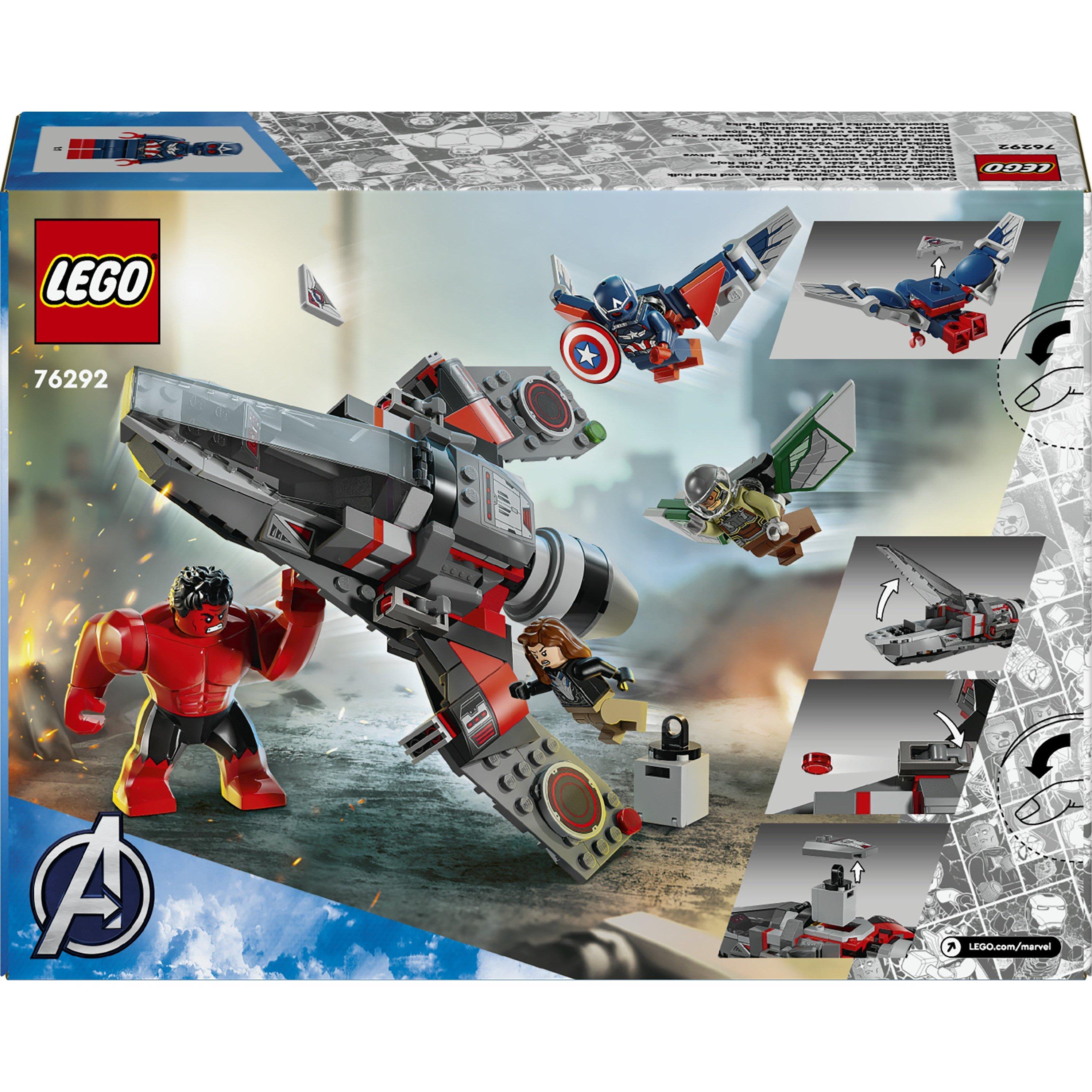 76292 - LEGO - Marvel 76292 Captain America vs. Red Hulk Battle - 9