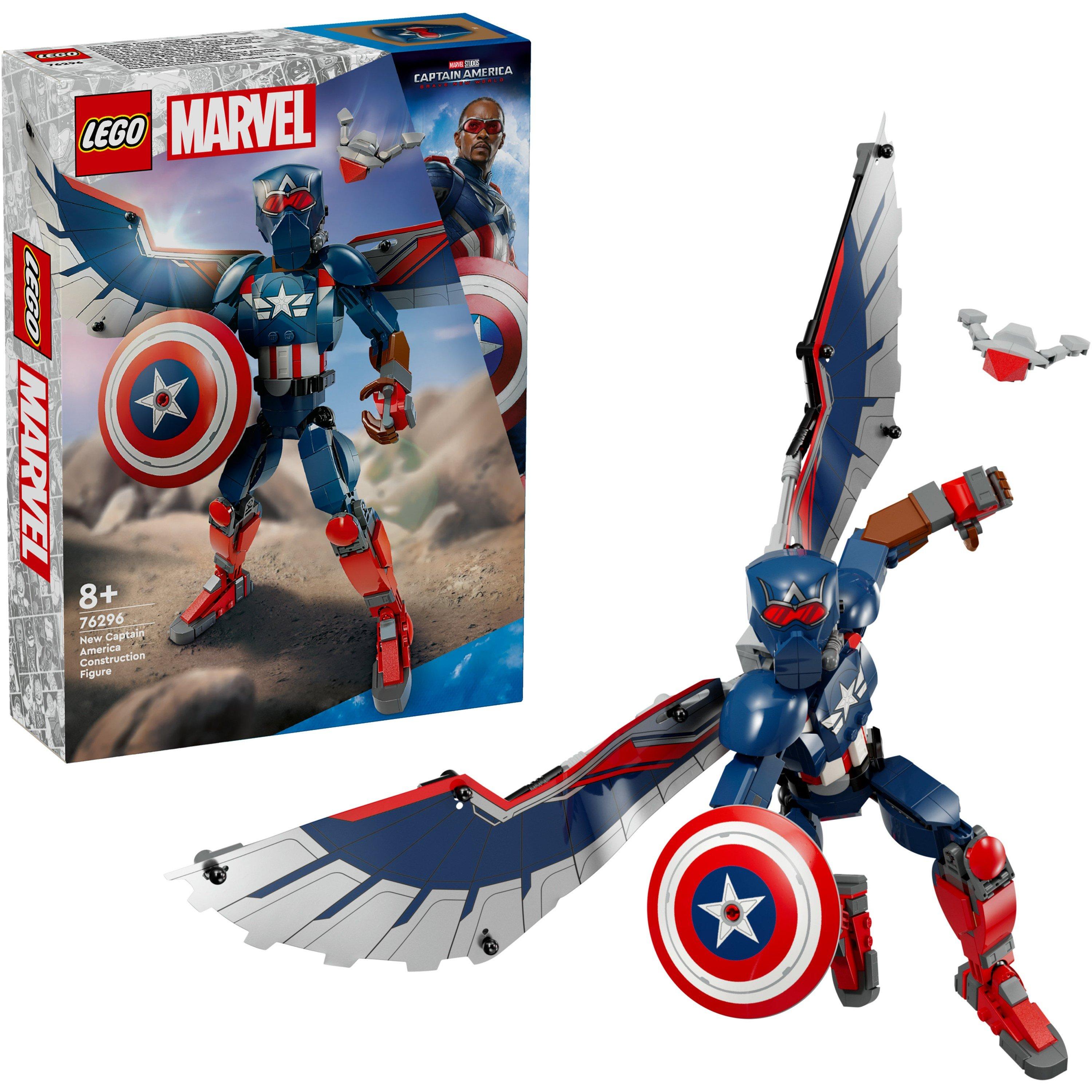 76296 - LEGO - Marvel 76296 New Captain America Construction Figure - 1