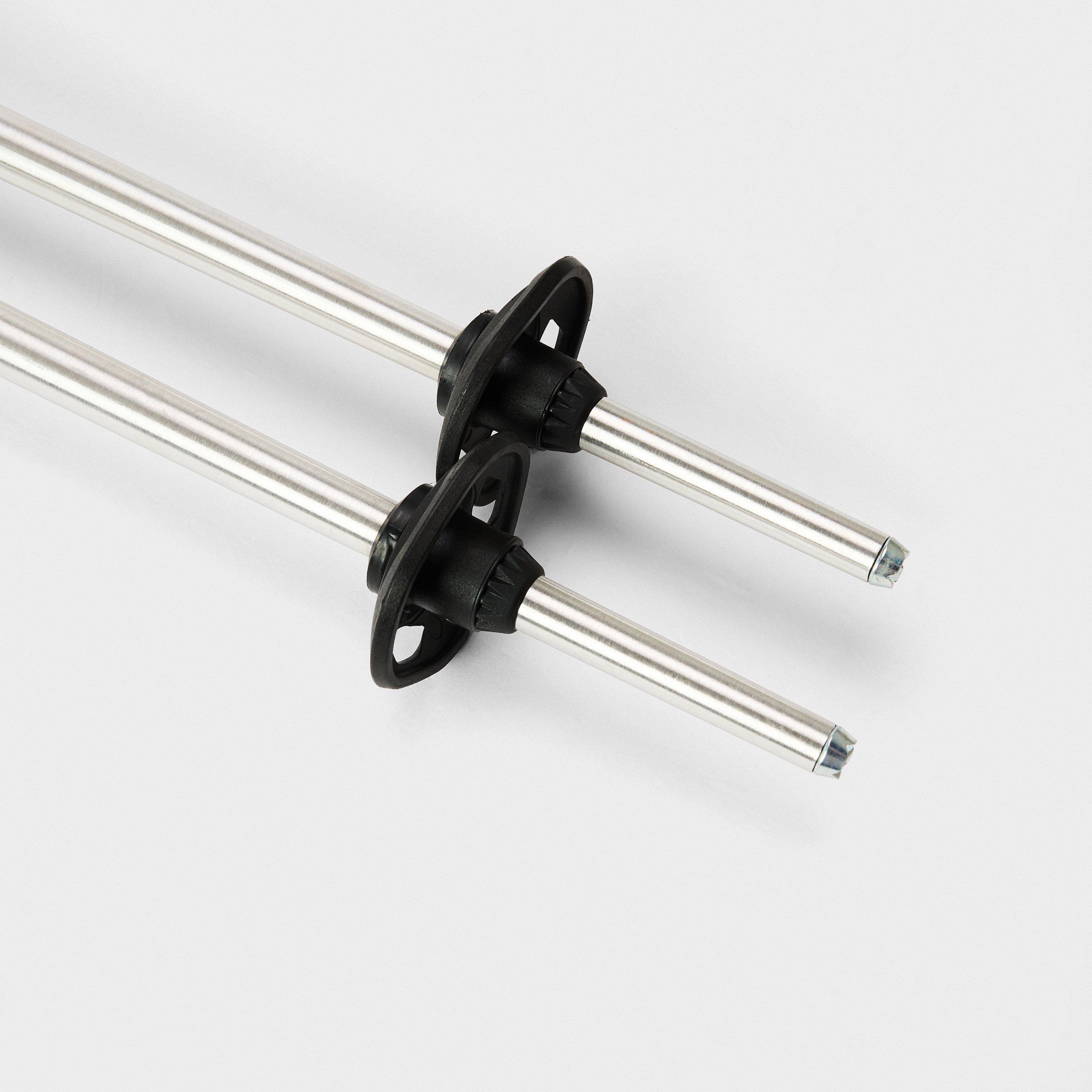 Grey - Komperdell - Victory Ski Poles - 2