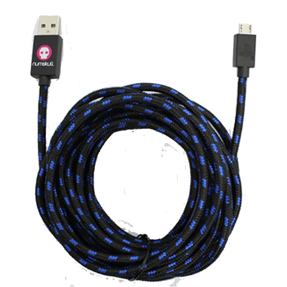 Black/Blue - Numskull - Premium 4m Play & Charge Cable