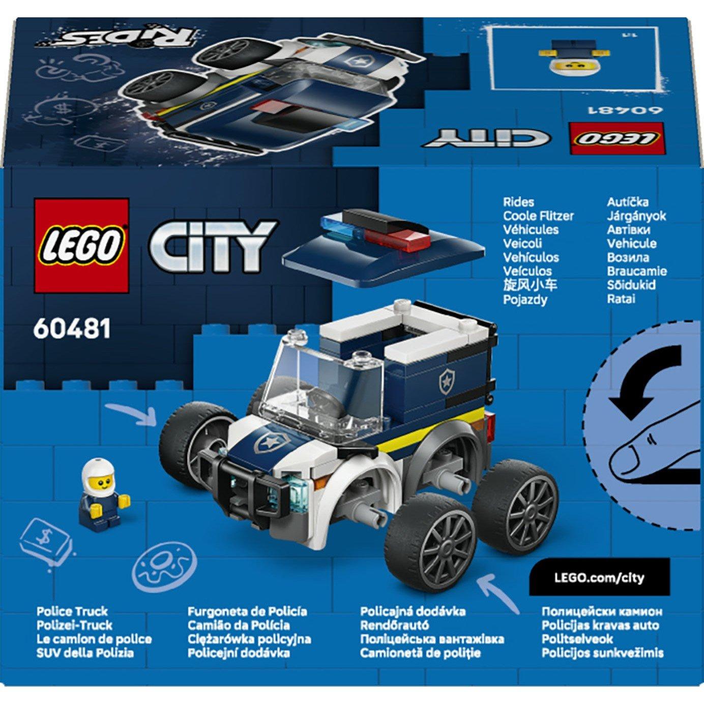 Polizeitransporter - LEGO - LEGO 60481 Rides 63 - 8