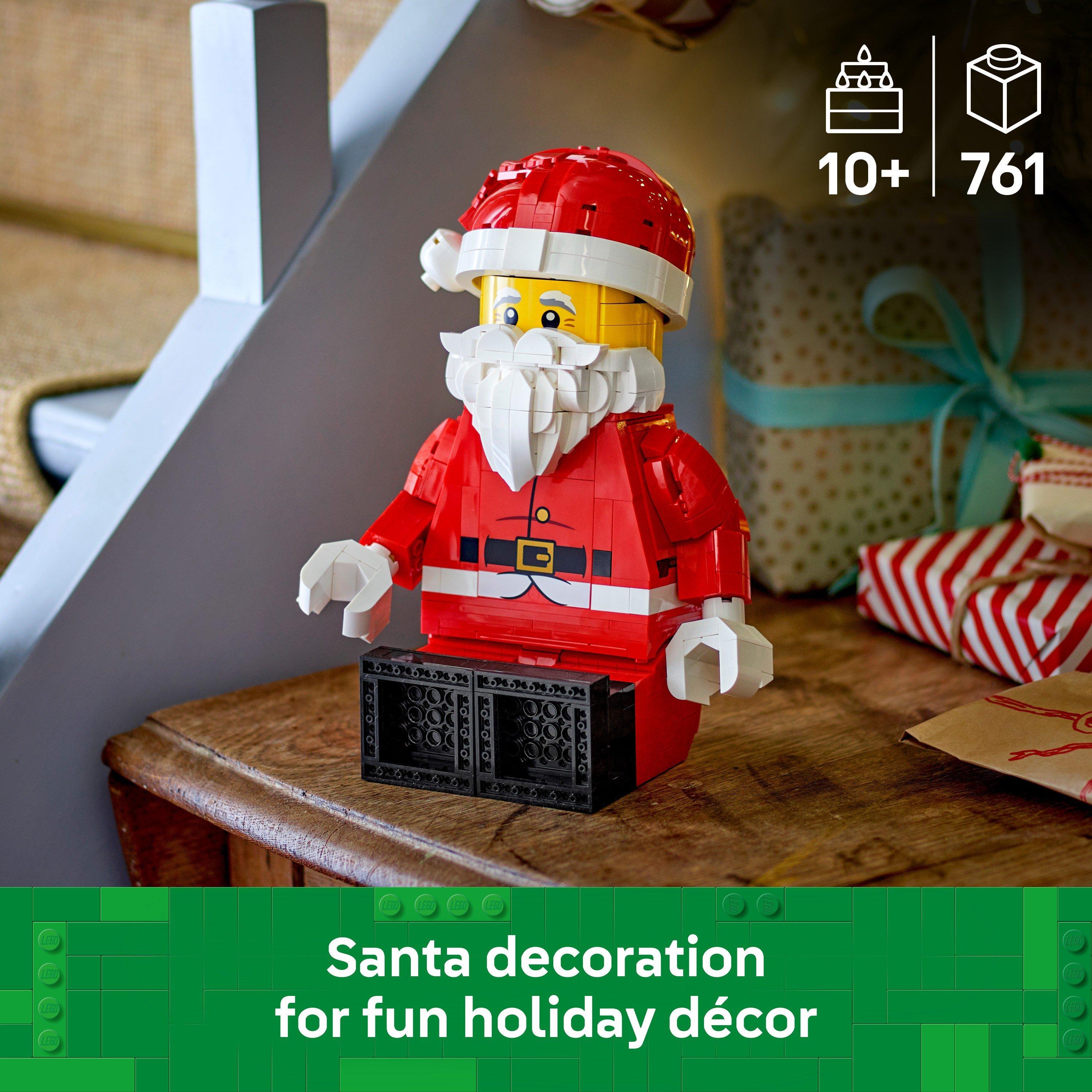 Santa Minifig - LEGO - LEGO 40820 Up-Scaled S 64 - 3