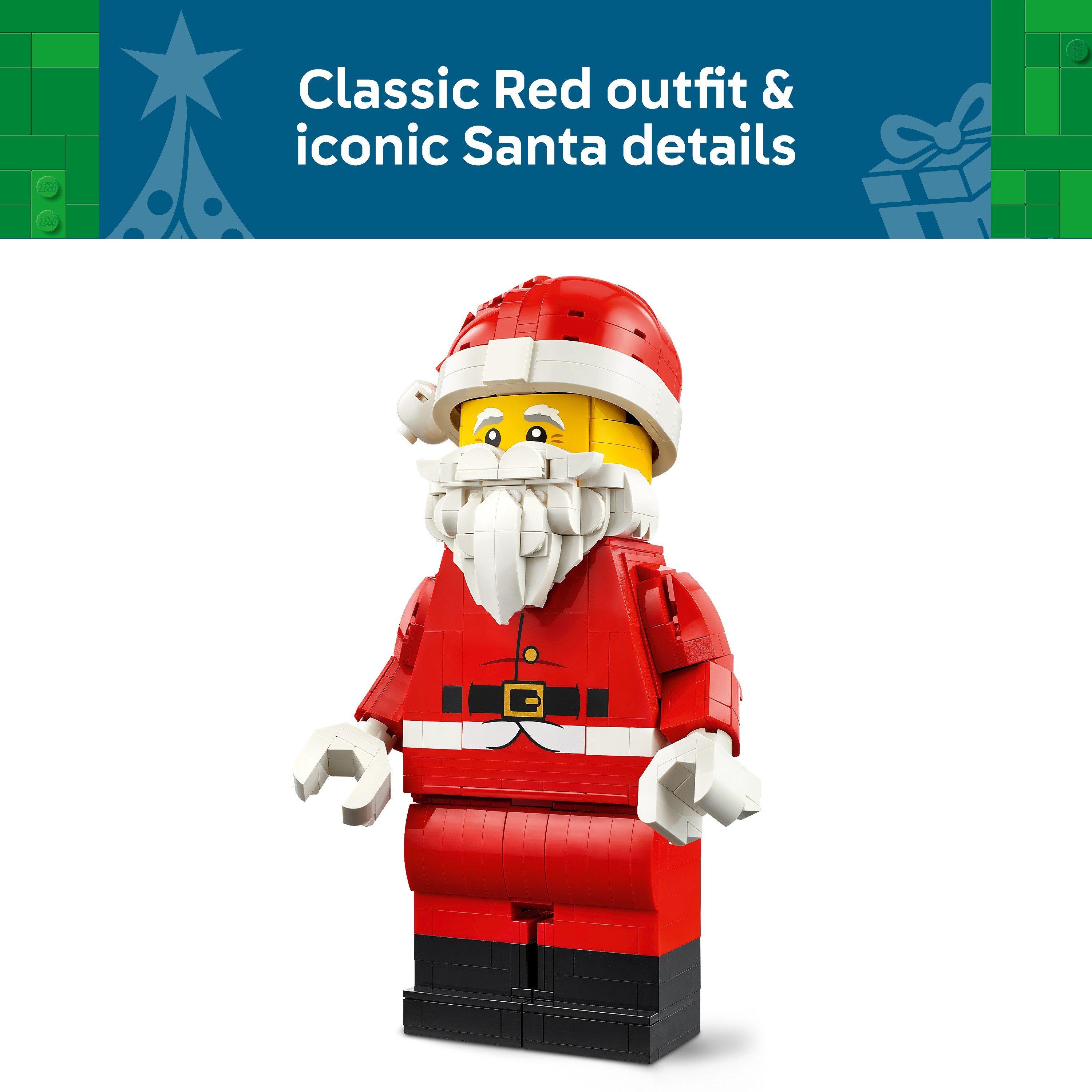 Santa Minifig - LEGO - LEGO 40820 Up-Scaled S 64 - 4