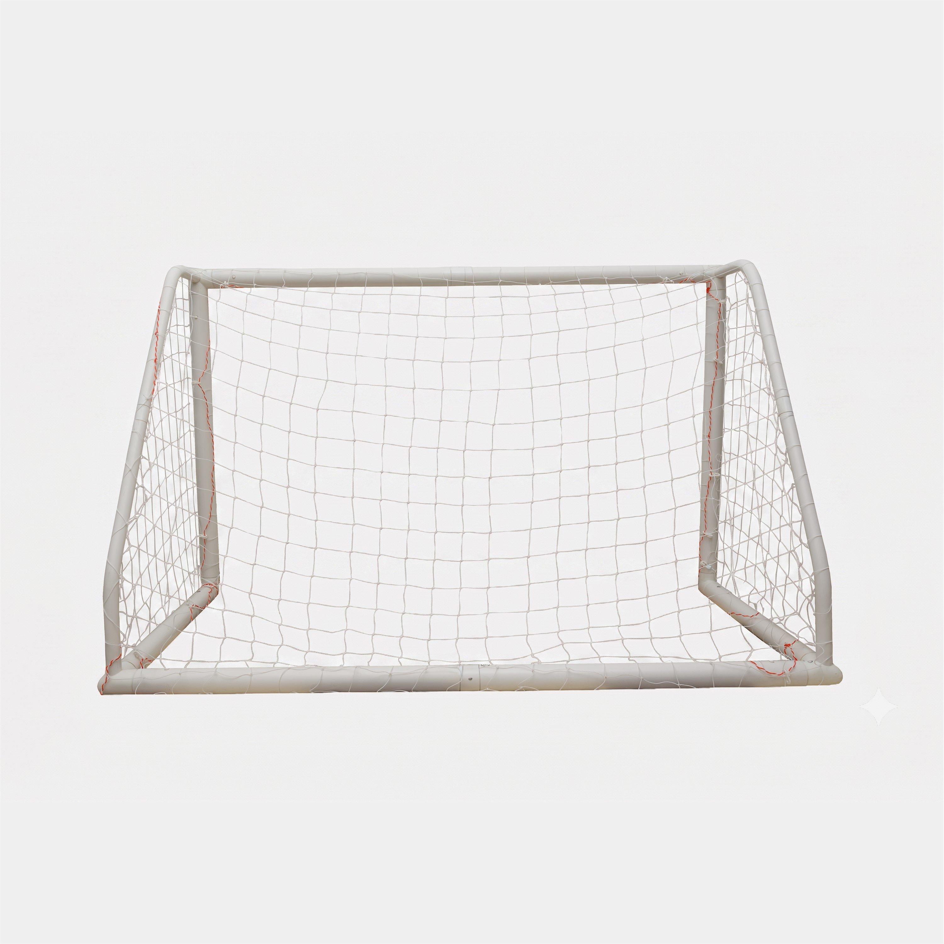 White - Sondico - 8ft x 6ft PVC Football Goal - 5