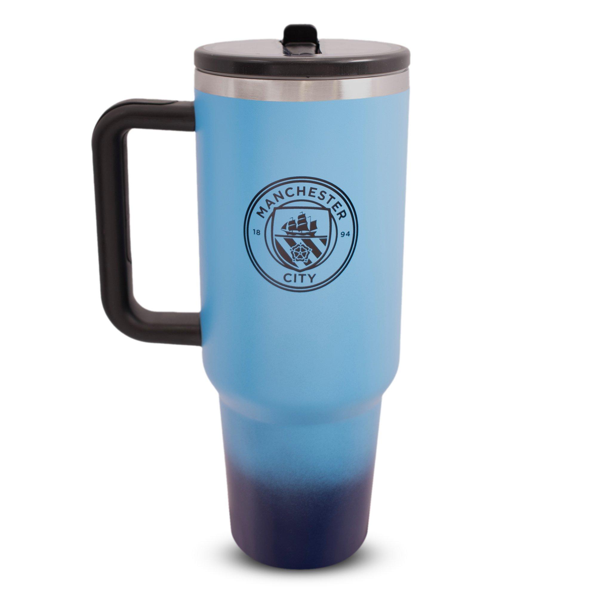 Team  Thermal Football Flask 40Oz - Manchester City