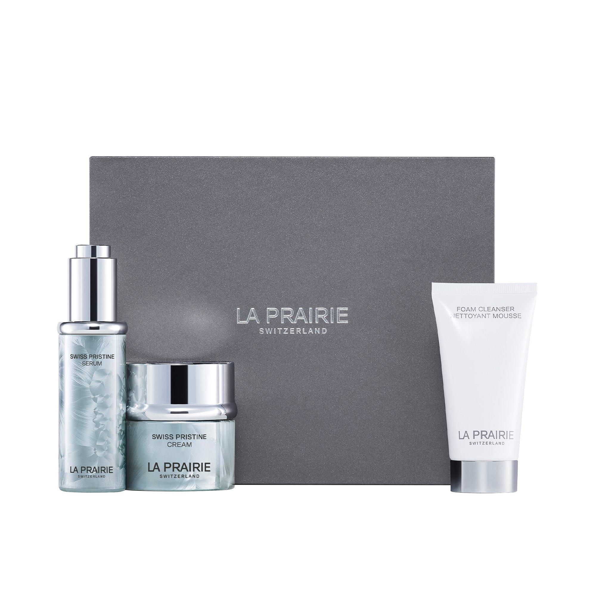 La Prairie Women's Swiss Pristine Repairing Indulgence Set