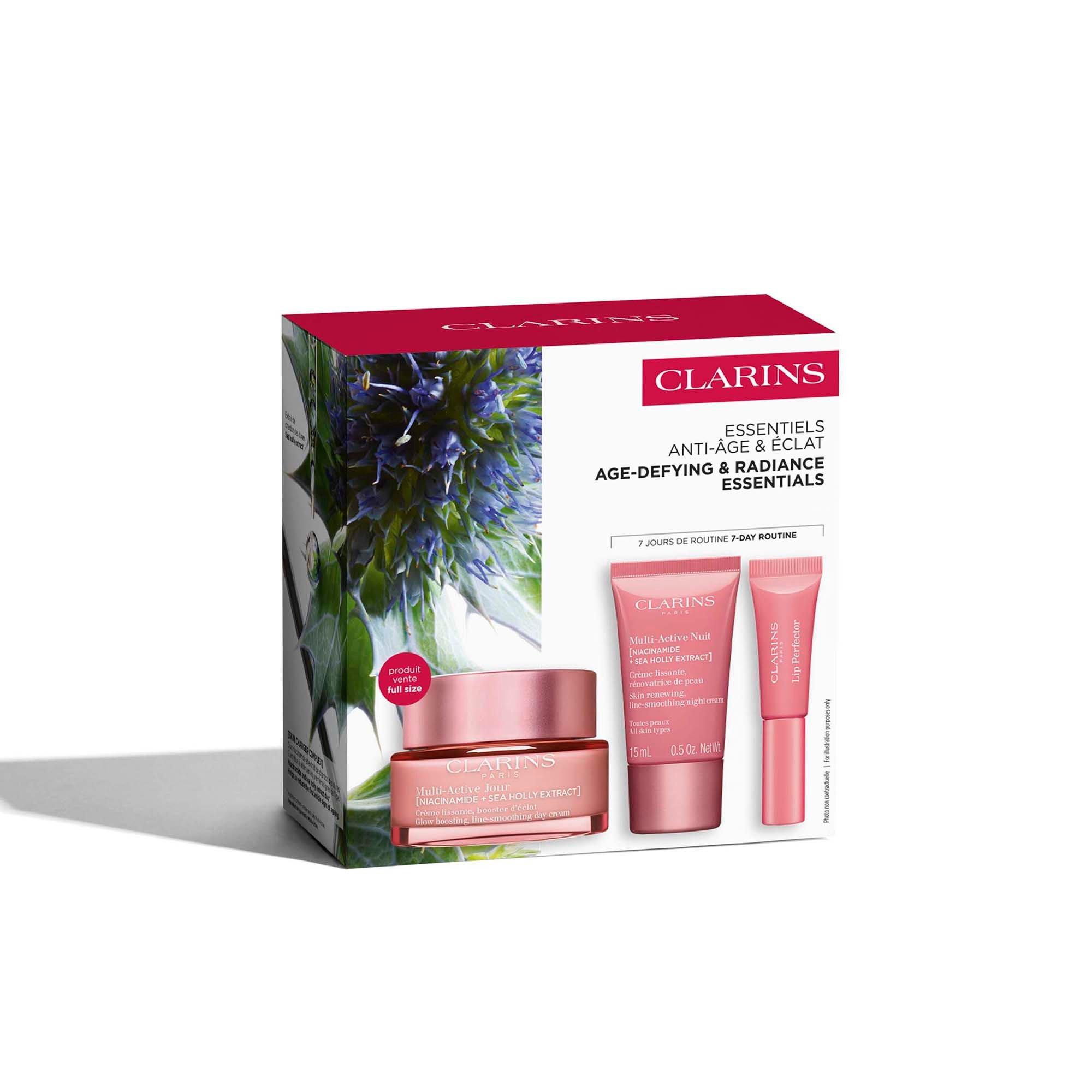 Clarins Edit | Multi-Active Gift Set (Worth £82) | Flannels