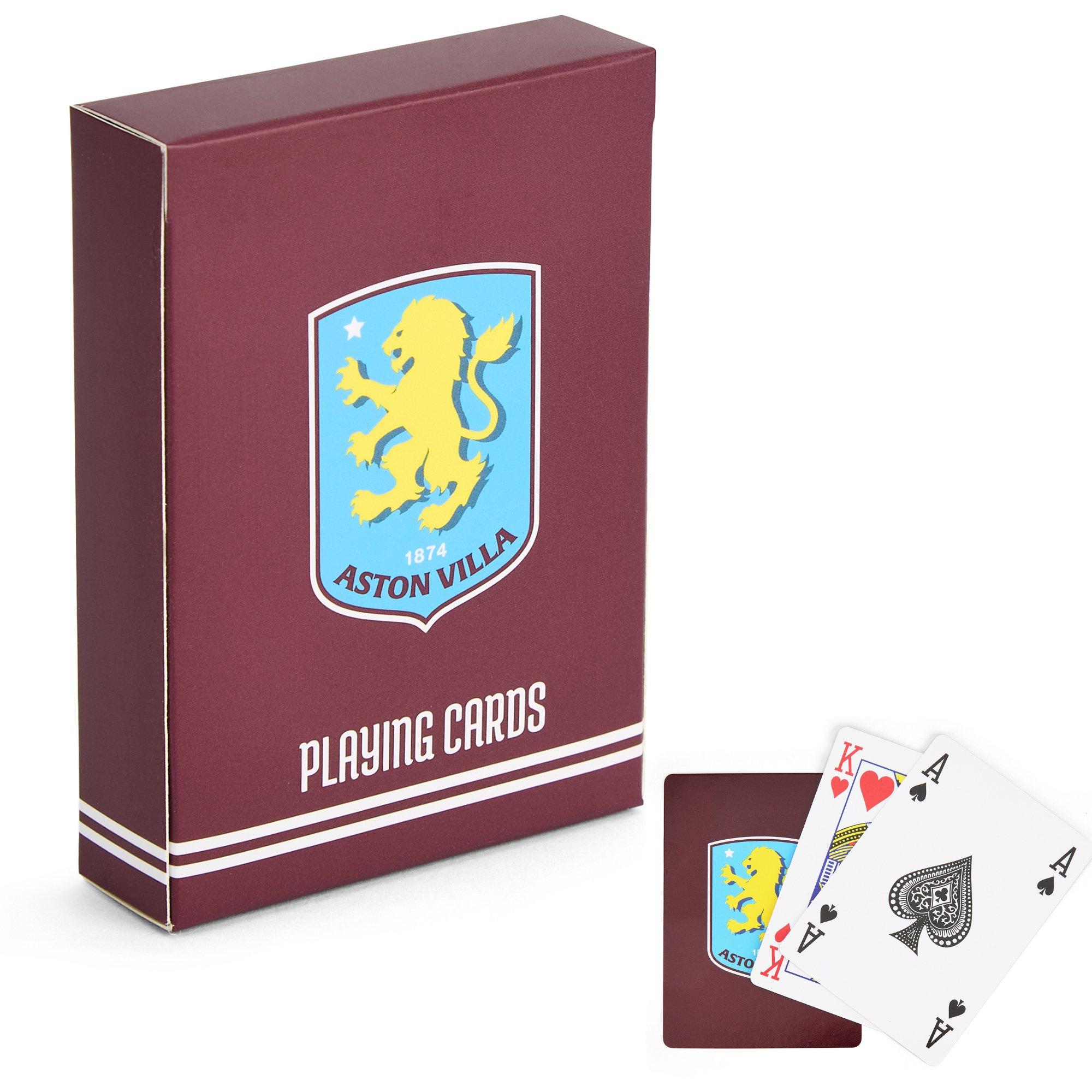 Team  Football Licensed Playing Cards (Standard 52-Card Deck) - Aston Villa Fc