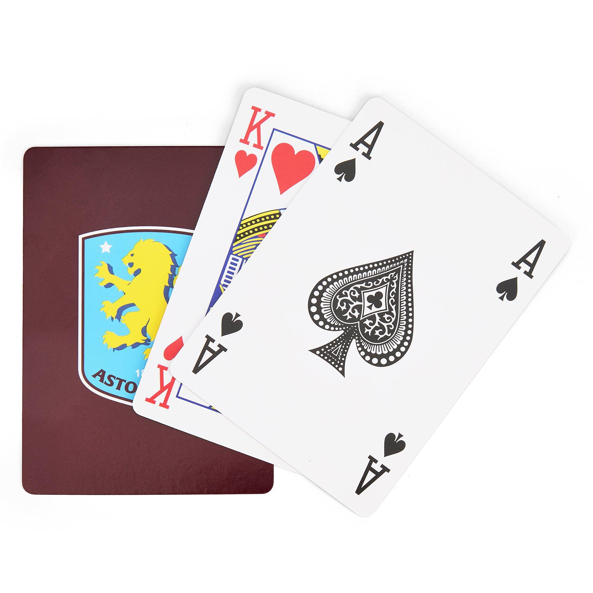 Aston Villa FC - Team - Football Licensed Playing Cards (Standard 52-Card Deck) - 2