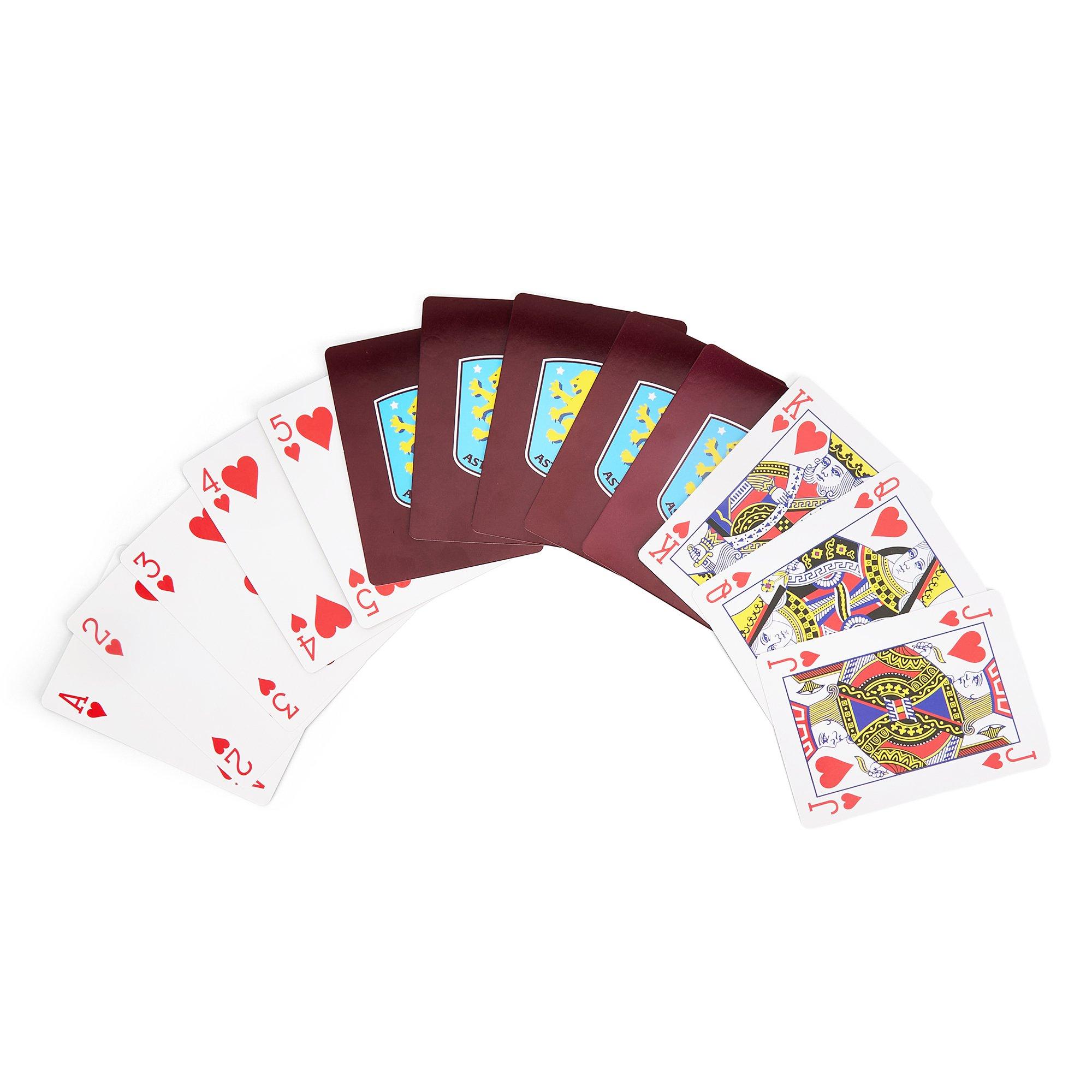 Aston Villa FC - Team - Football Licensed Playing Cards (Standard 52-Card Deck) - 3