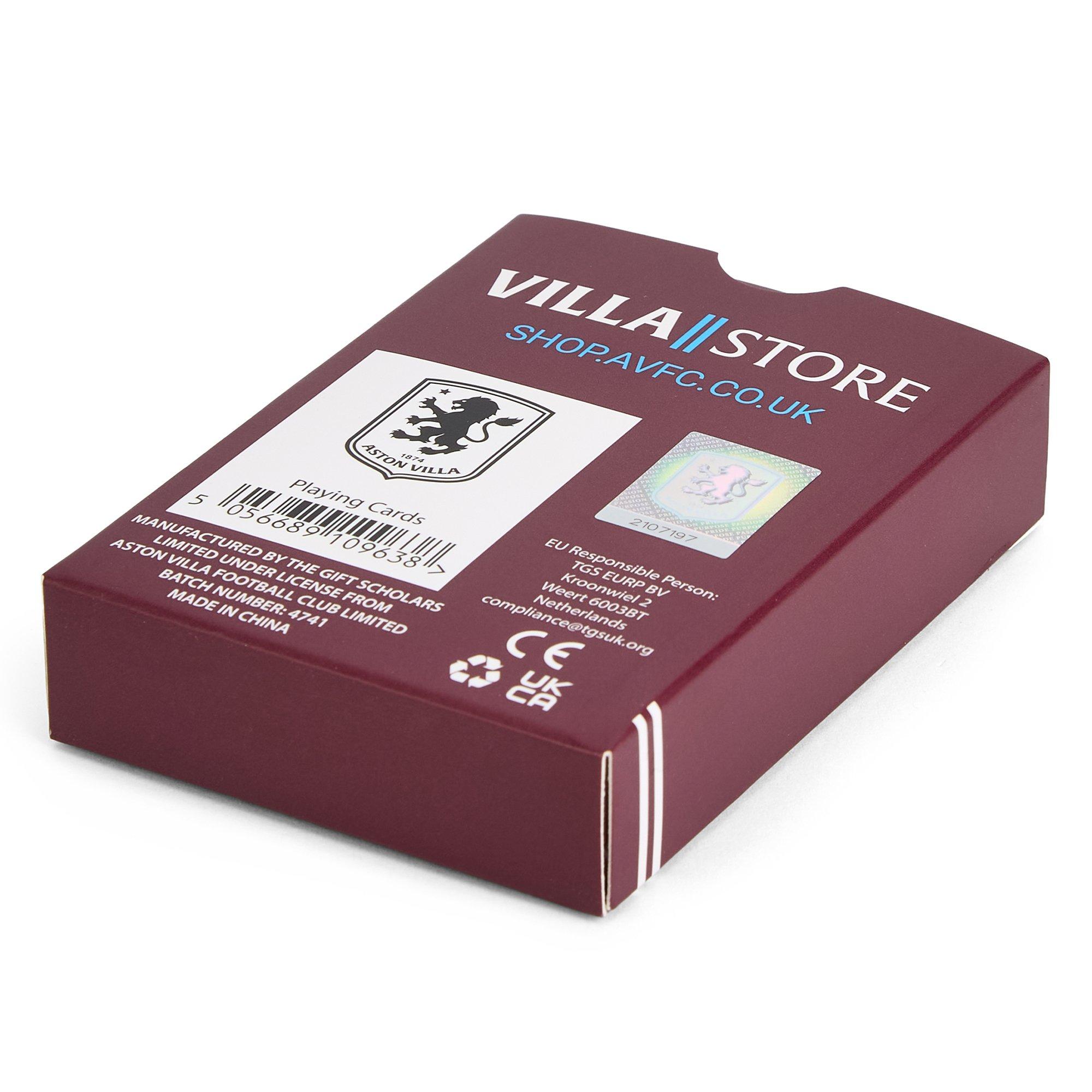 Aston Villa FC - Team - Football Licensed Playing Cards (Standard 52-Card Deck) - 5