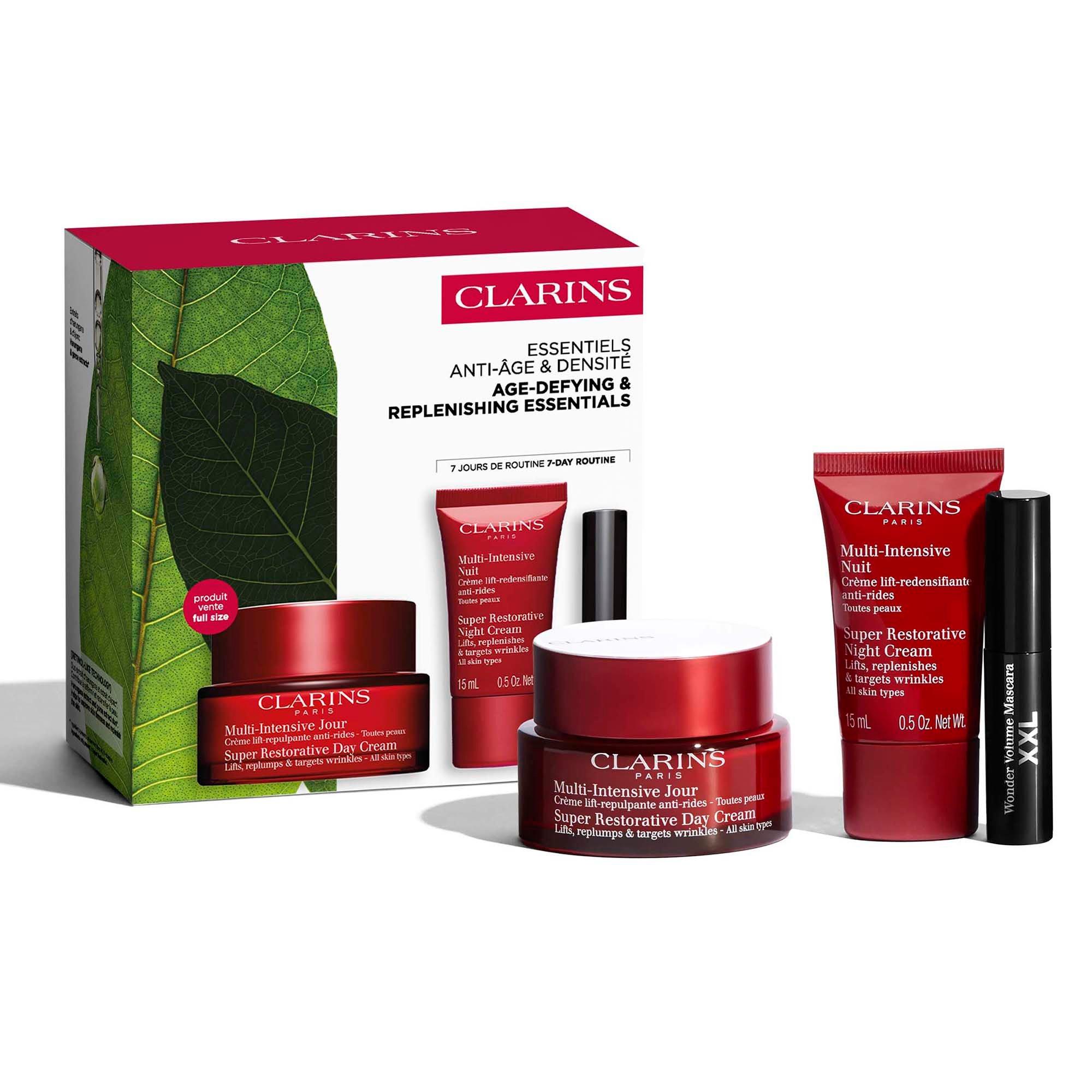 Clarins Super Restorative Gift Set (Worth £123) - Clear