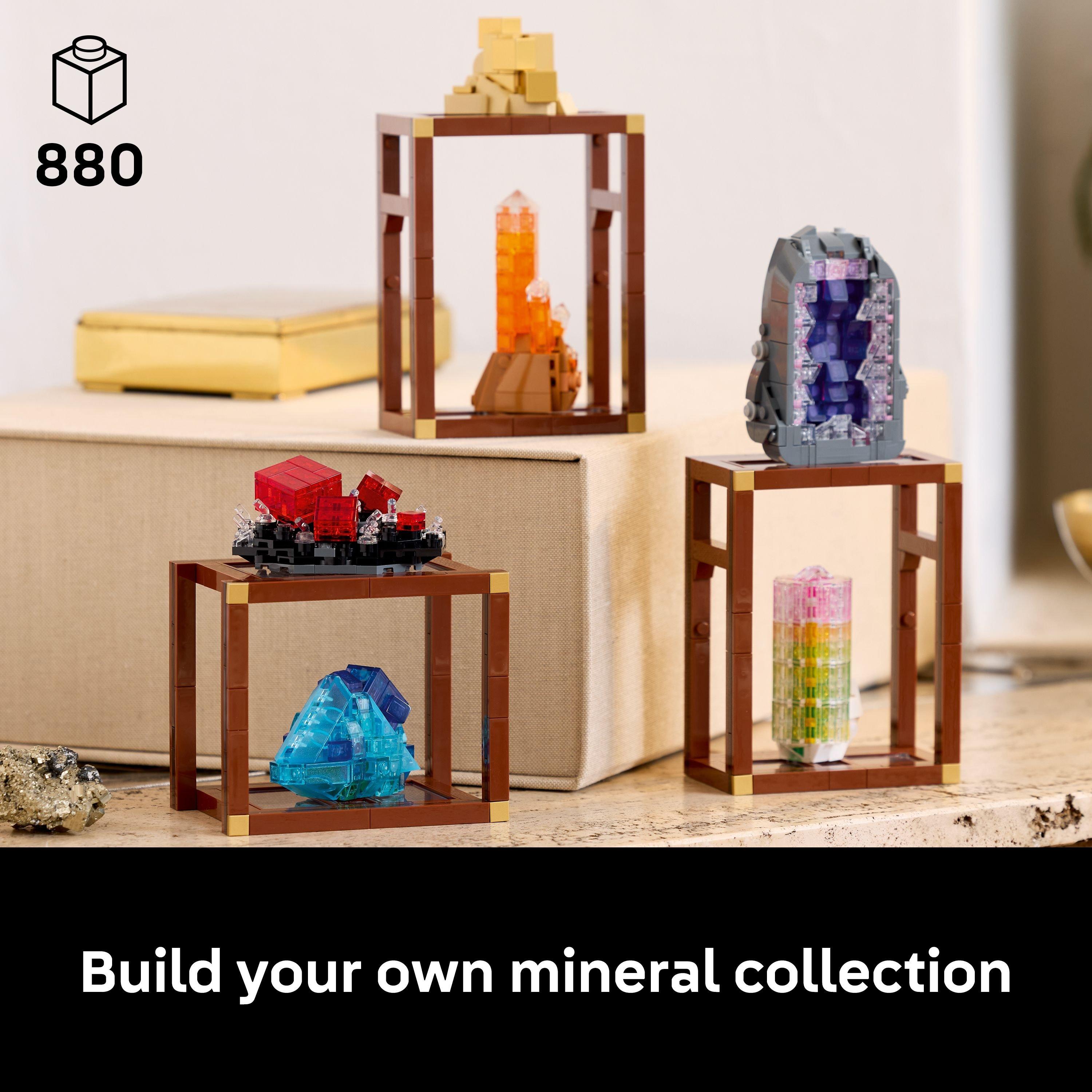 Minerals - LEGO - Ideas Mineral Collection Building Set for Adults 21362 - 3