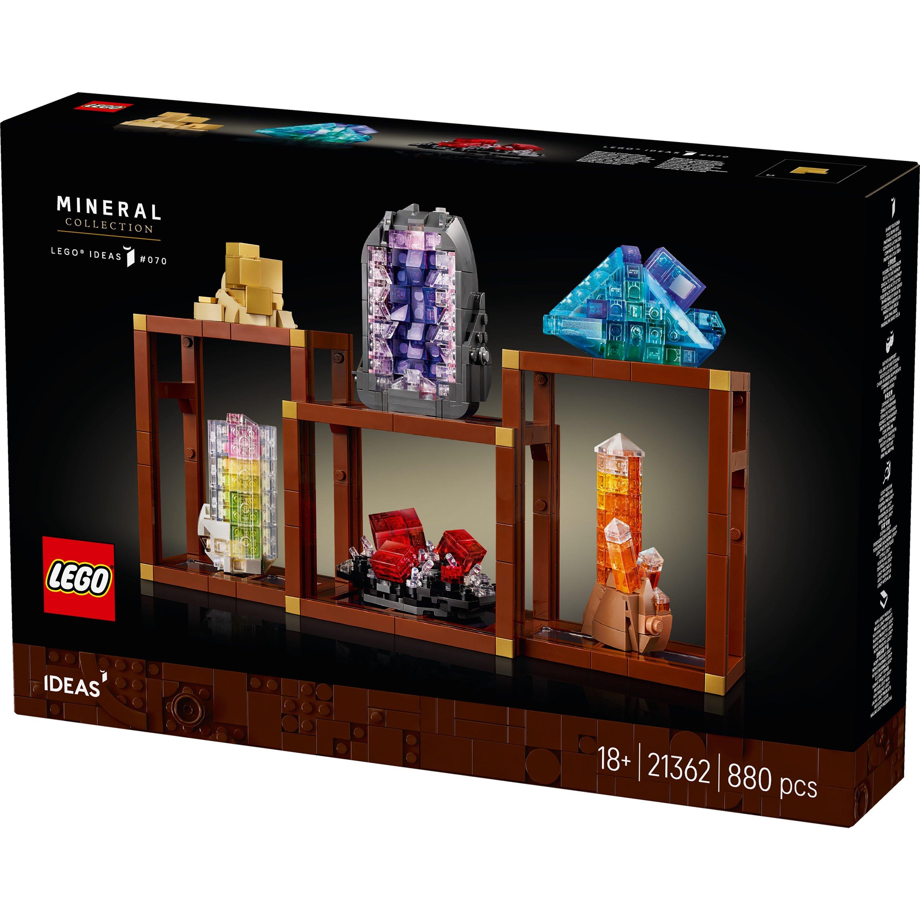 Minerals - LEGO - Ideas Mineral Collection Building Set for Adults 21362 - 6
