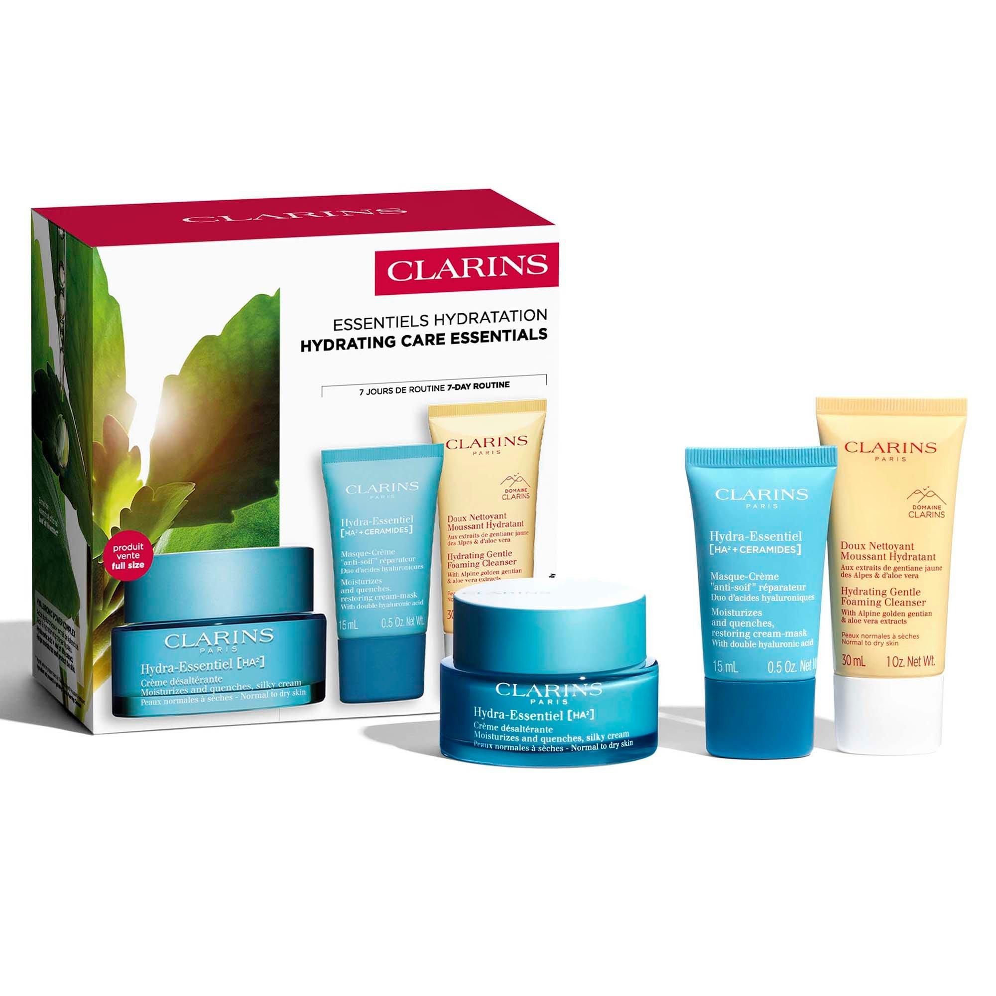 Clarins Hydra-Essentiel Gift Set (Worth £55) - Clear