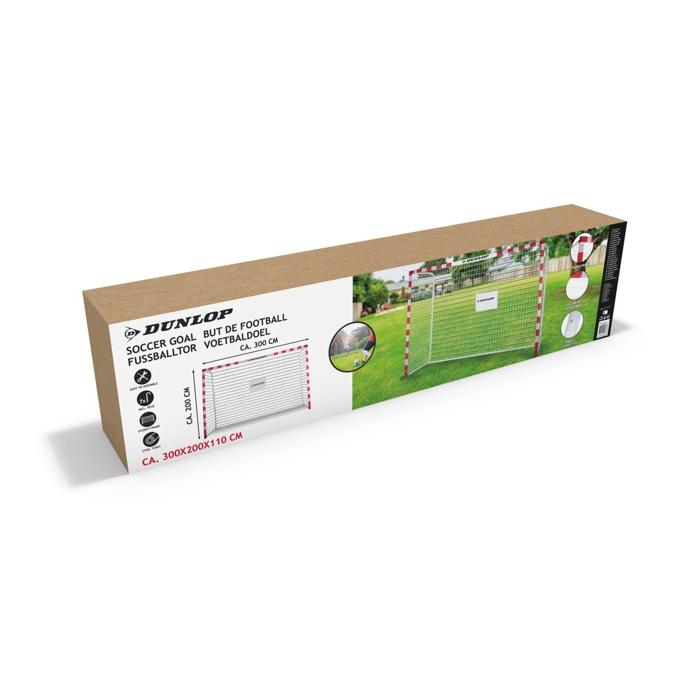 Multi - Dunlop - DUNLOP Soccer Goal 300x200x110cm - 3