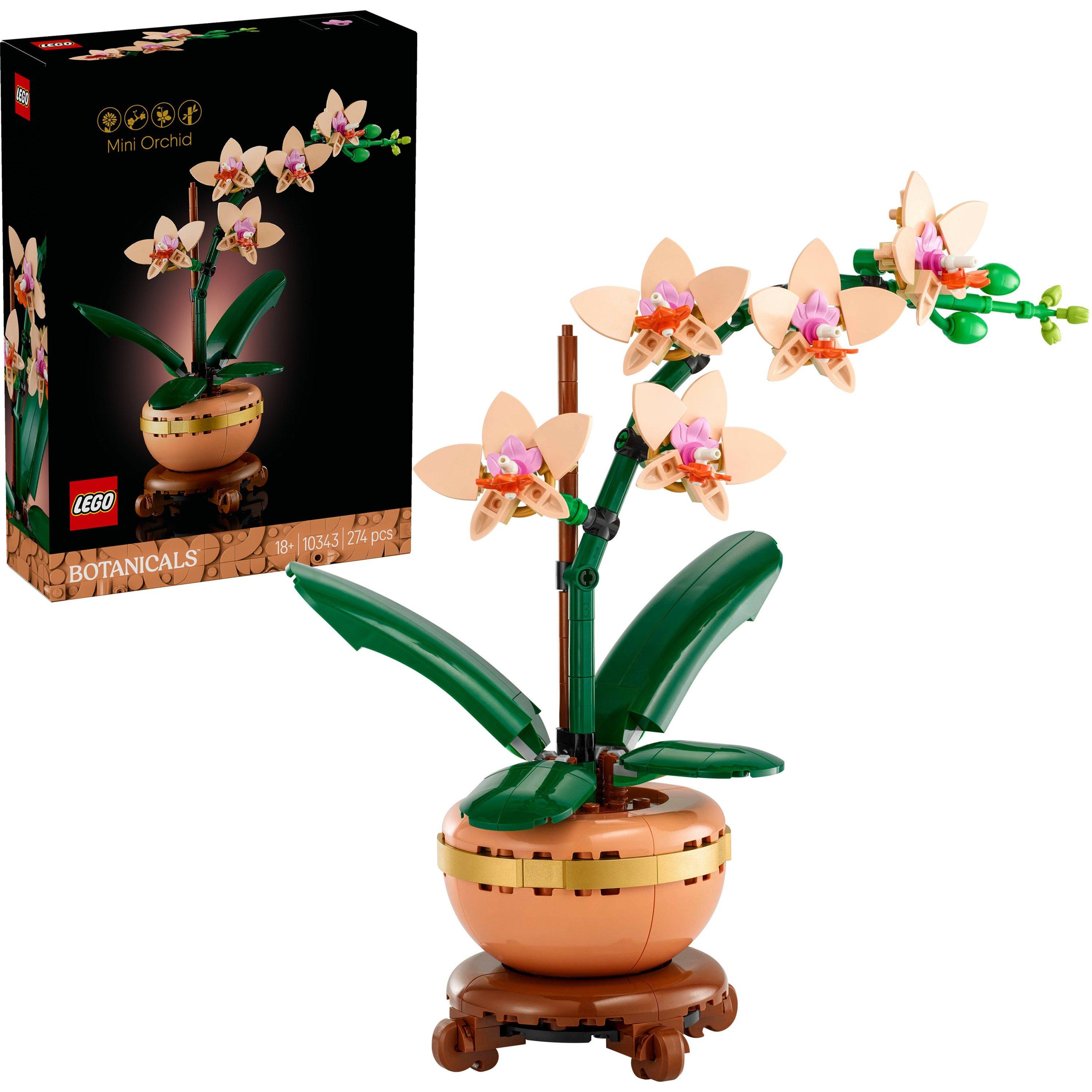 Botanicals - LEGO - Botanicals Mini Orchid Faux Plant Set 10343 - 1