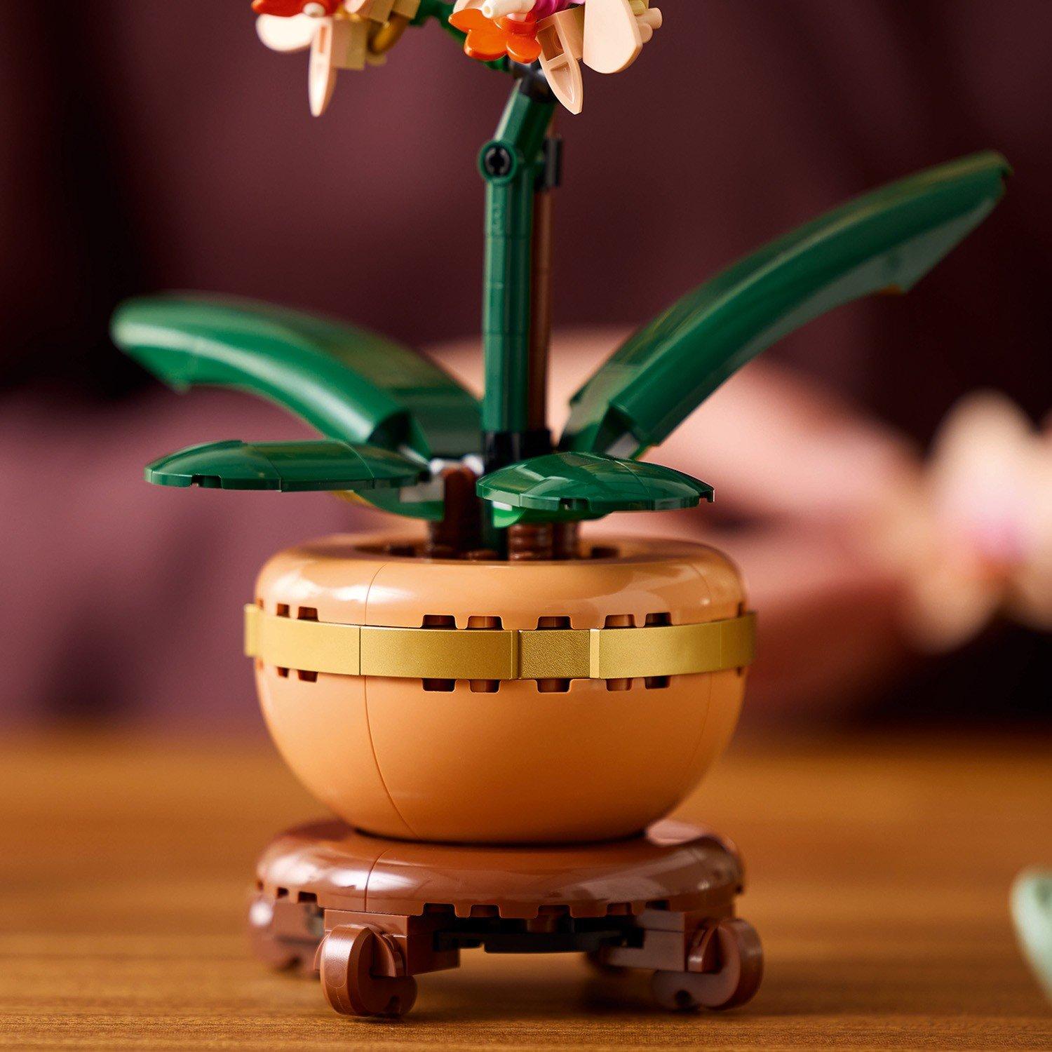Botanicals - LEGO - Botanicals Mini Orchid Faux Plant Set 10343 - 12