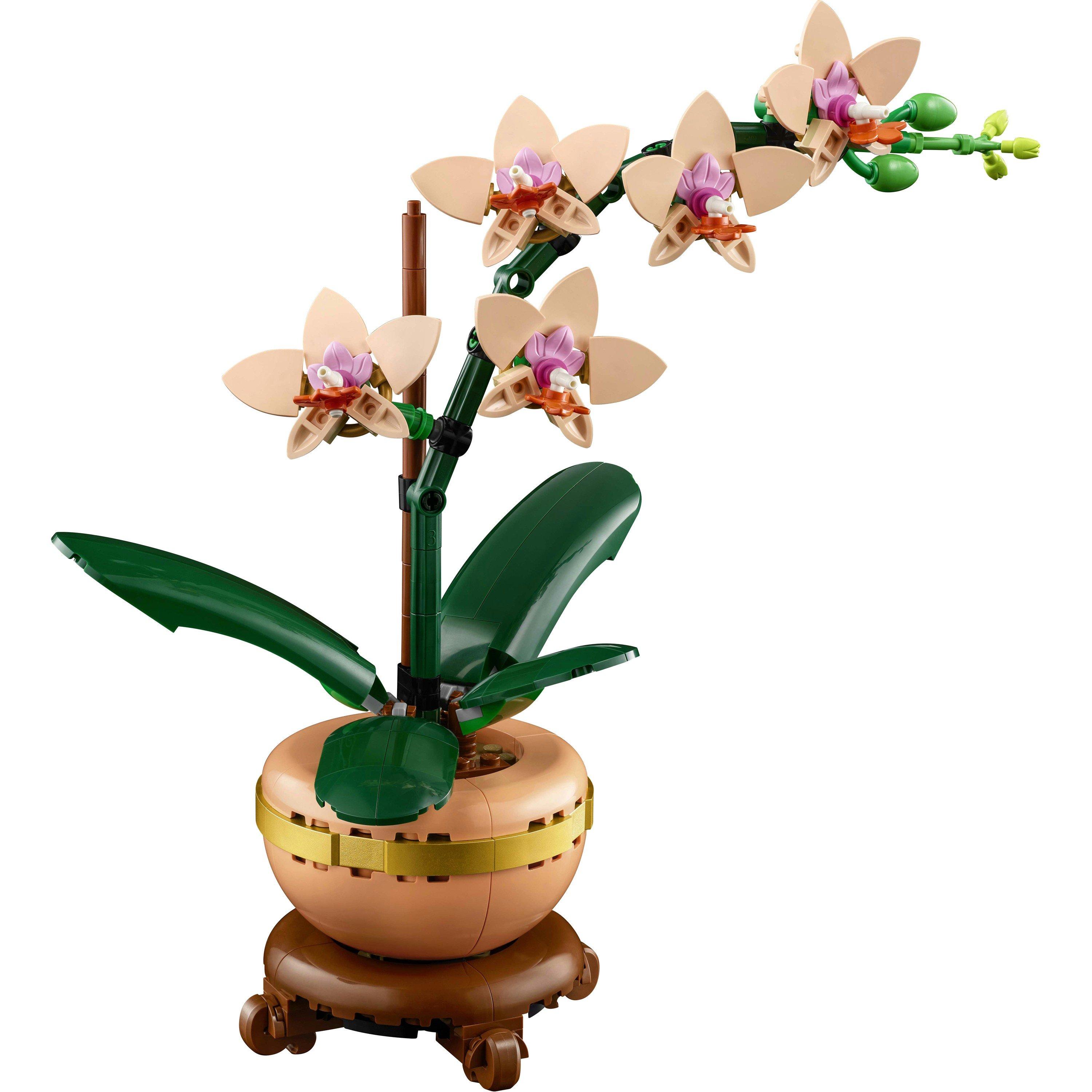Botanicals - LEGO - Botanicals Mini Orchid Faux Plant Set 10343 - 14