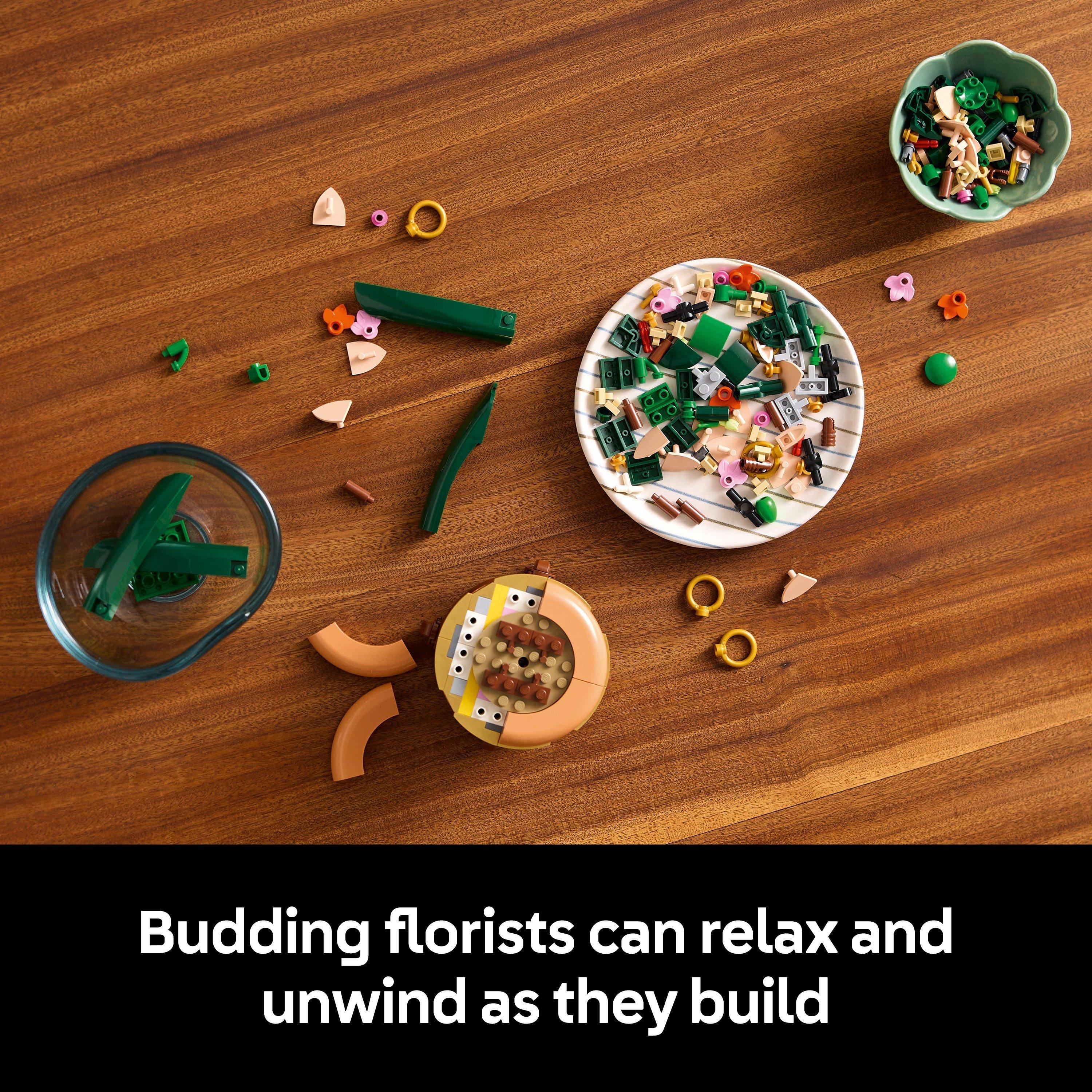 Botanicals - LEGO - Botanicals Mini Orchid Faux Plant Set 10343 - 4