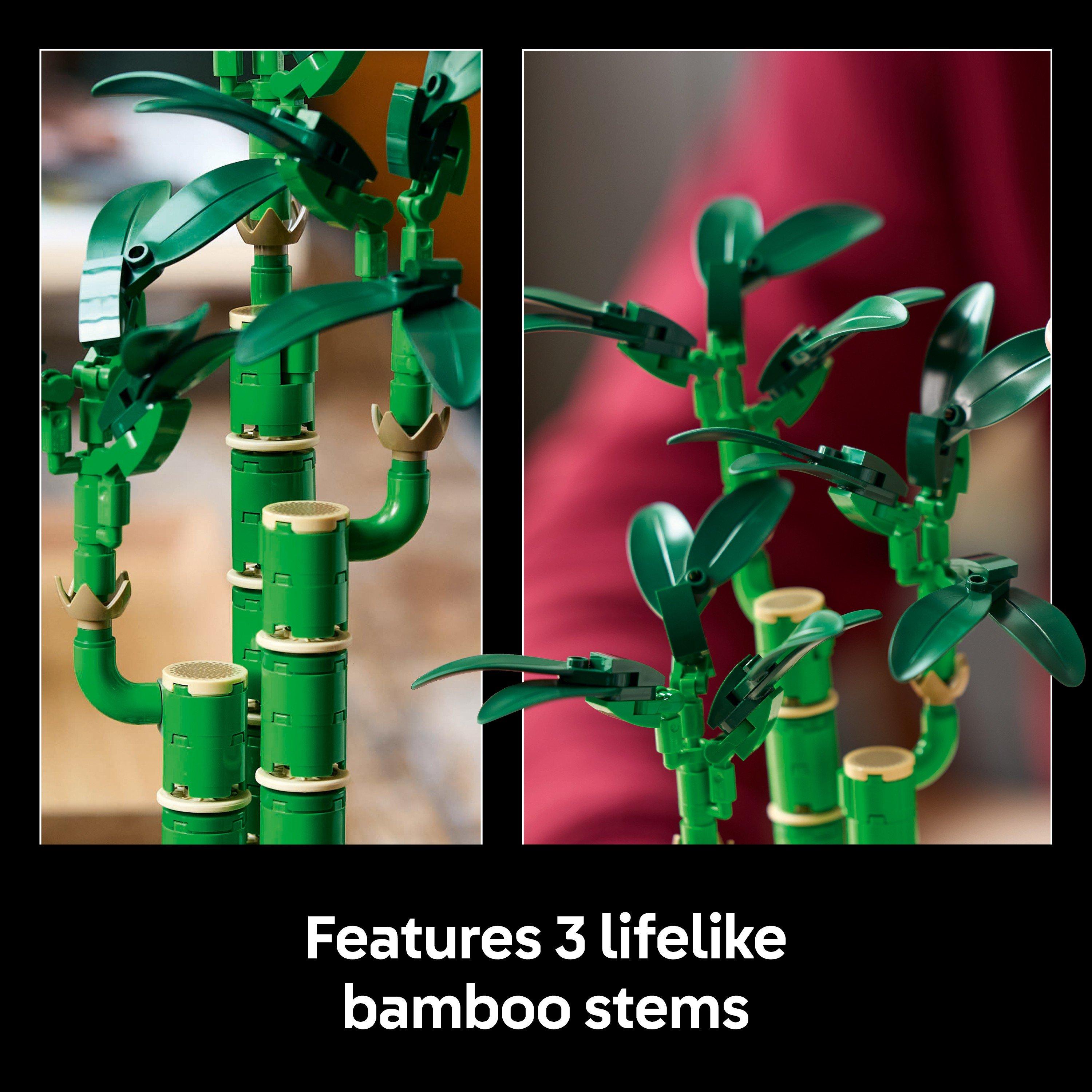Botanicals - LEGO - Botanicals Lucky Bamboo Faux Plant Set 10344 - 5