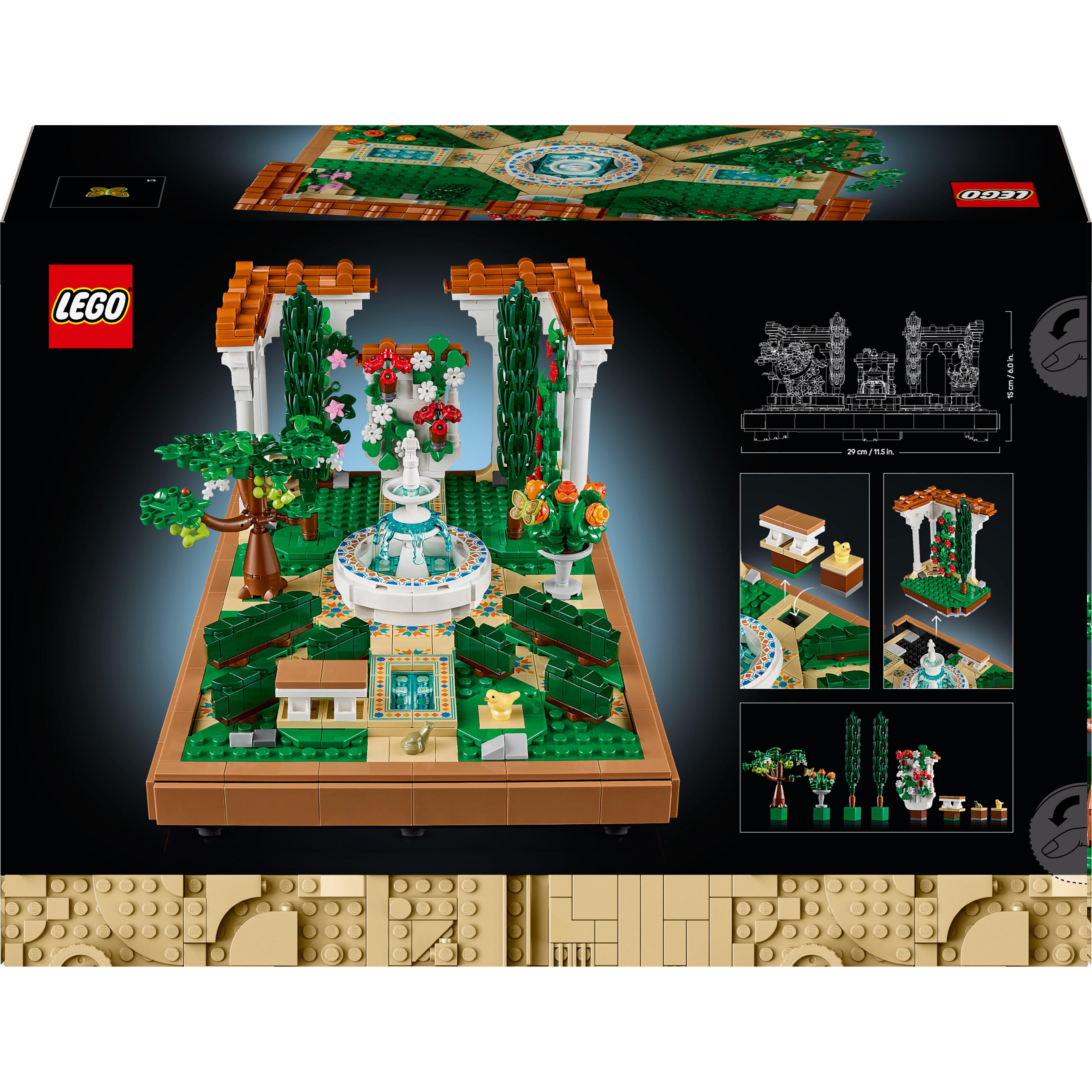 Icons - LEGO - LEGO Icons Fountain Garden Home Decor Set 10359 - 2
