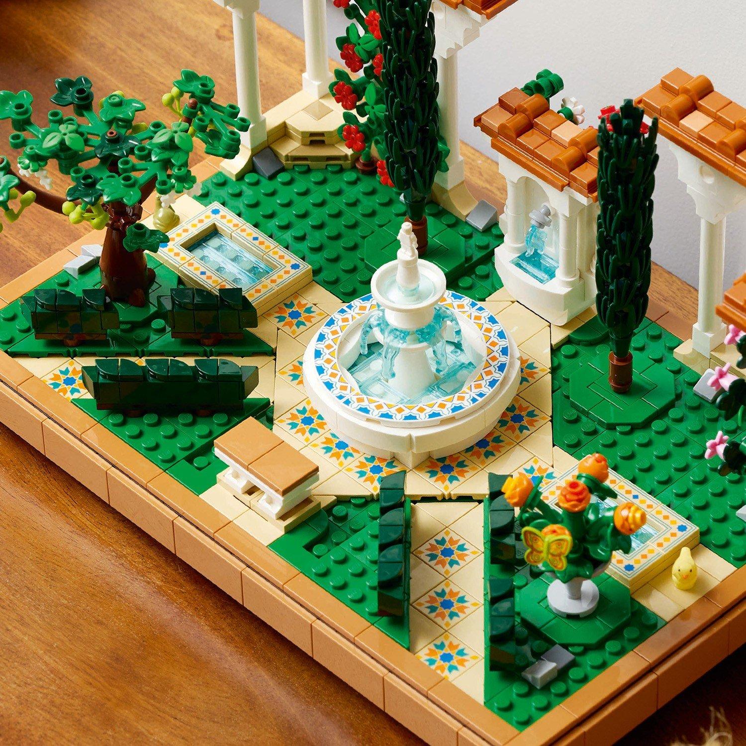 Icons - LEGO - Icons Fountain Garden Home Decor Set 10359 - 11