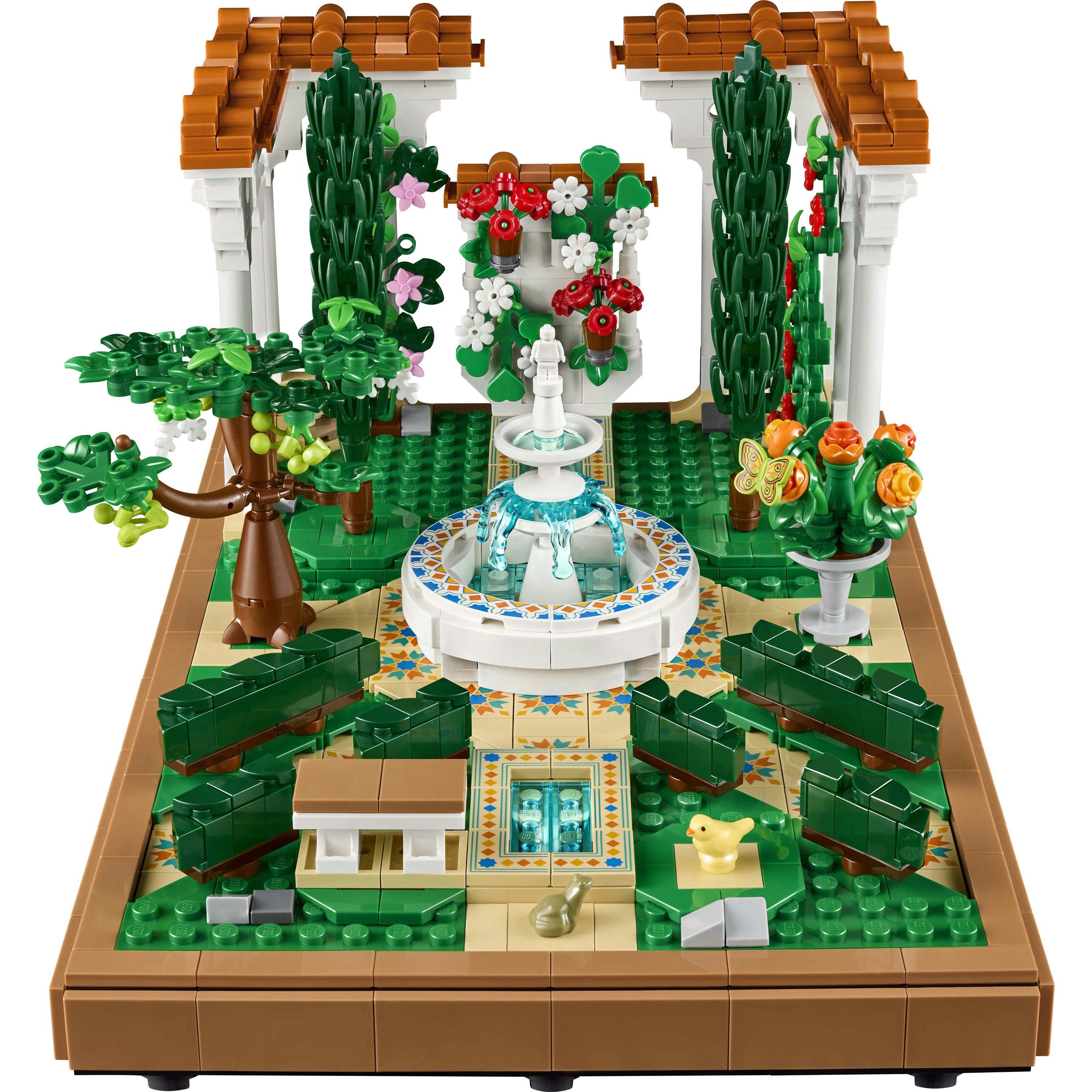 Icons - LEGO - Icons Fountain Garden Home Decor Set 10359 - 14
