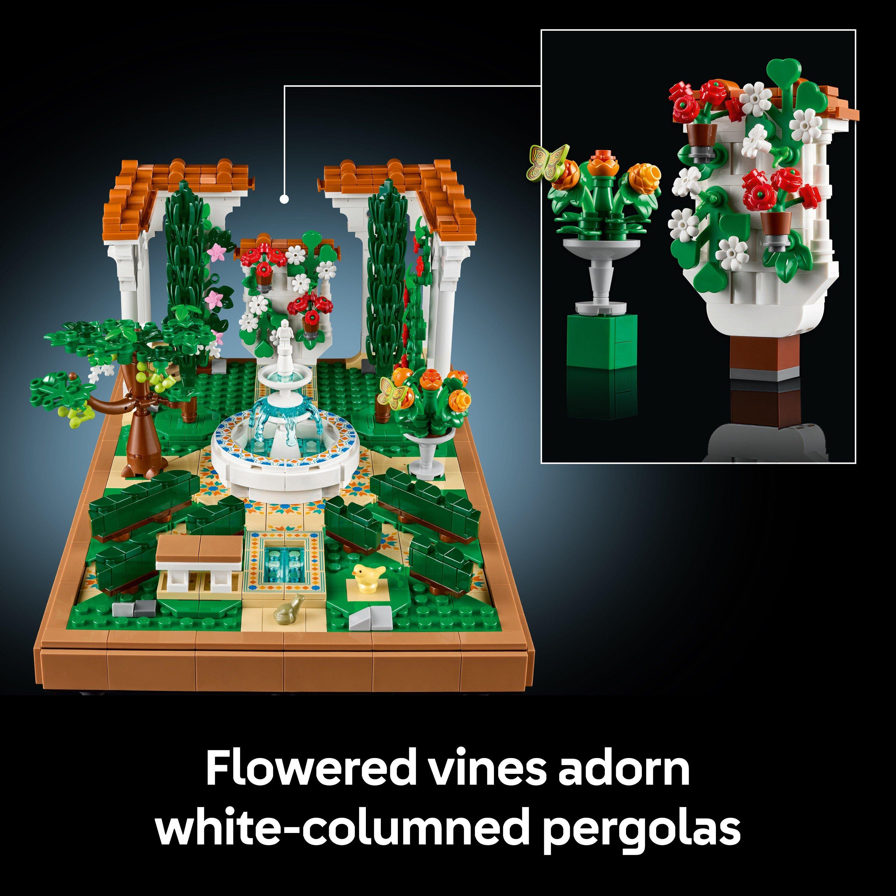 Icons - LEGO - Icons Fountain Garden Home Decor Set 10359 - 6