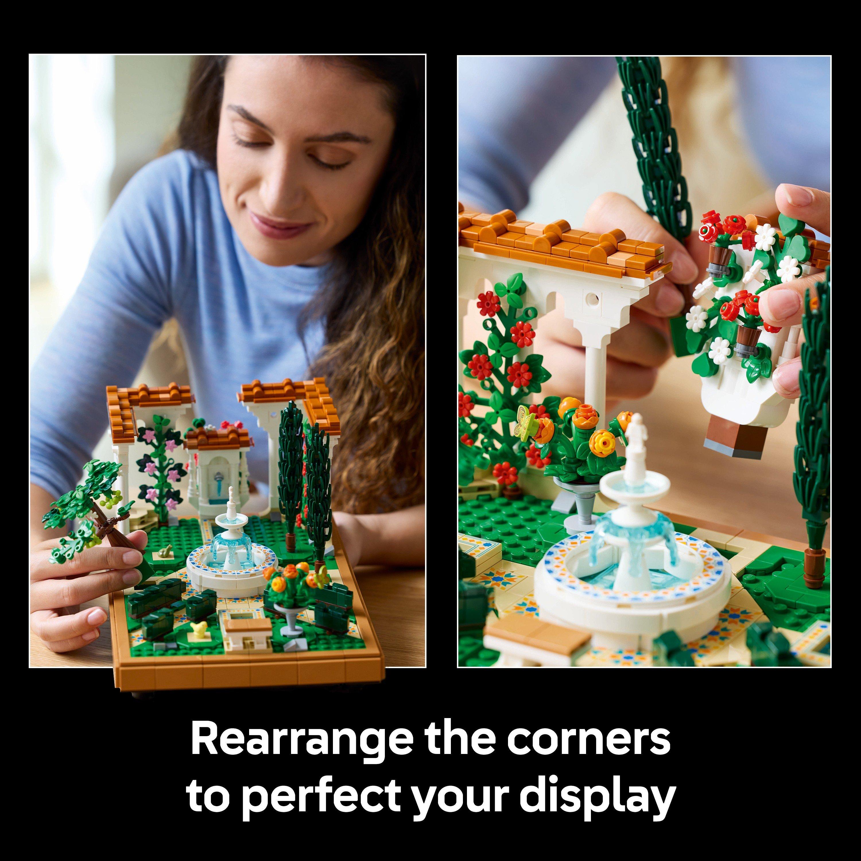 Icons - LEGO - Icons Fountain Garden Home Decor Set 10359 - 7