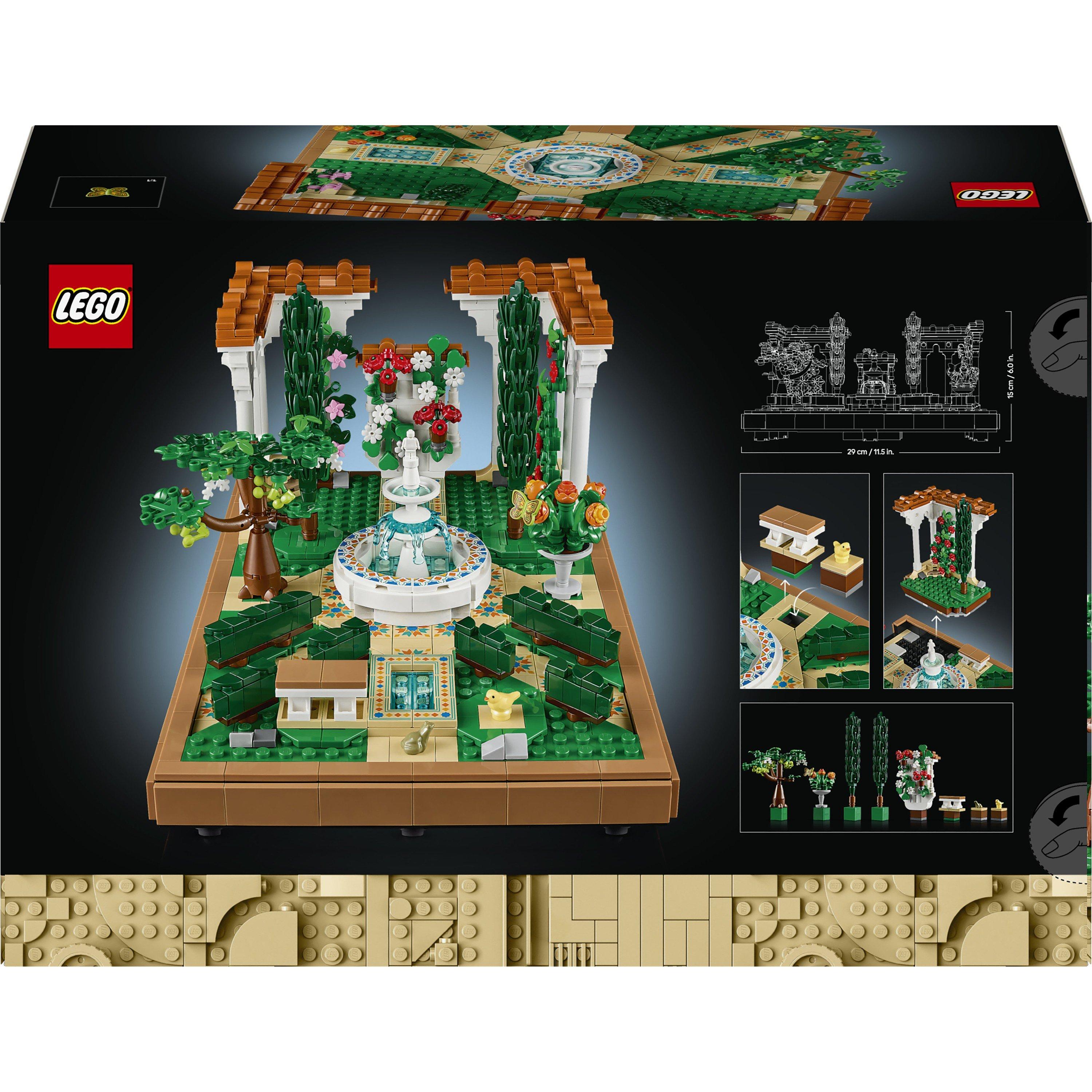 Icons - LEGO - Icons Fountain Garden Home Decor Set 10359 - 10