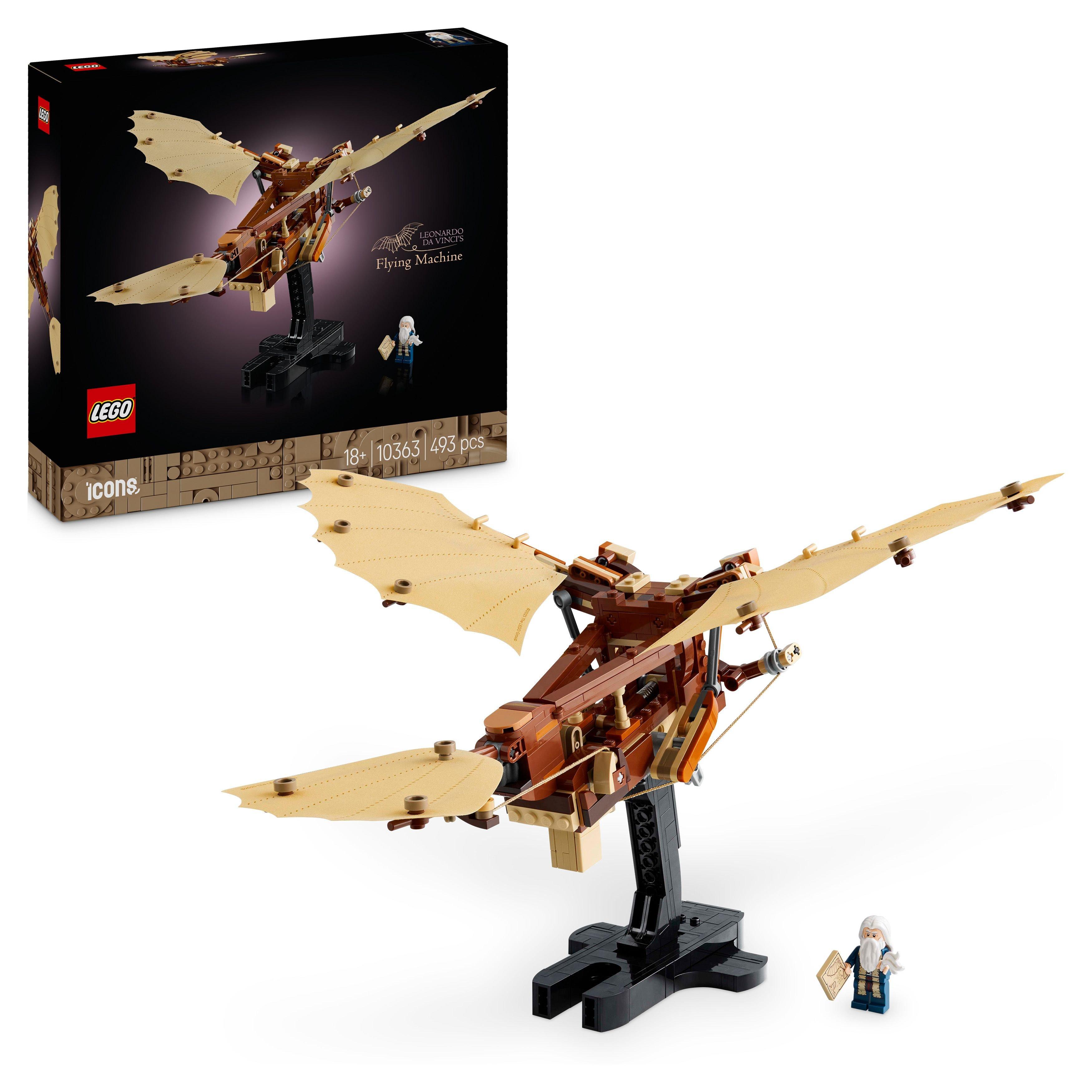 Lego  10363 Leonardo Da Vinci’s Flying Machine Icons