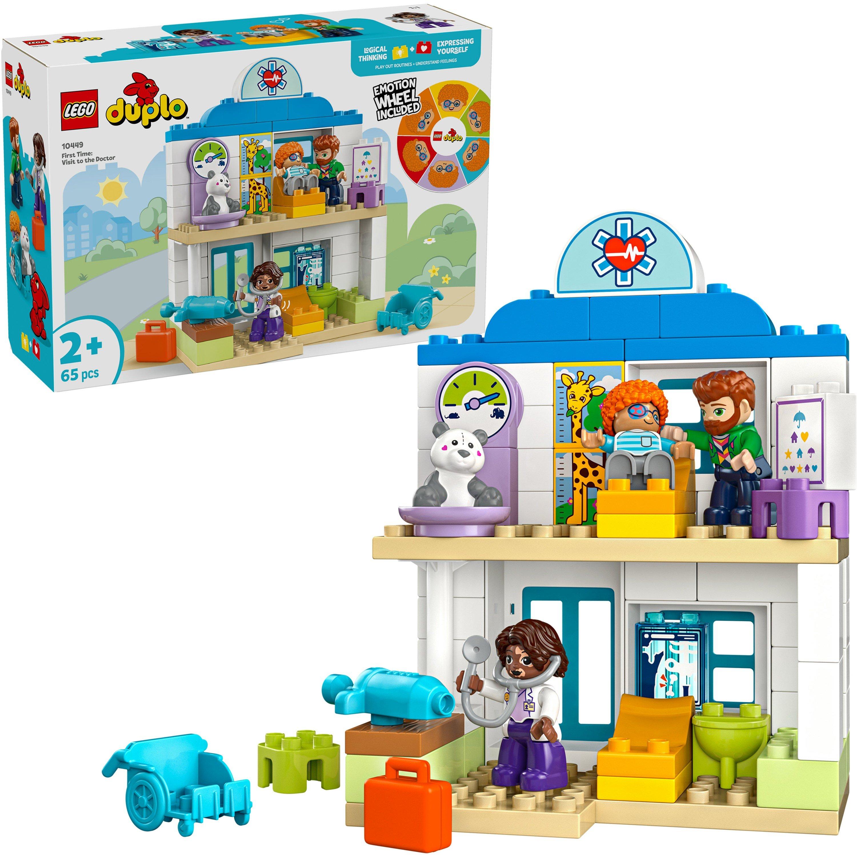 DUPLO Town - LEGO - DUPLO 10449 First Time: Visit to the Doctor Set - 1