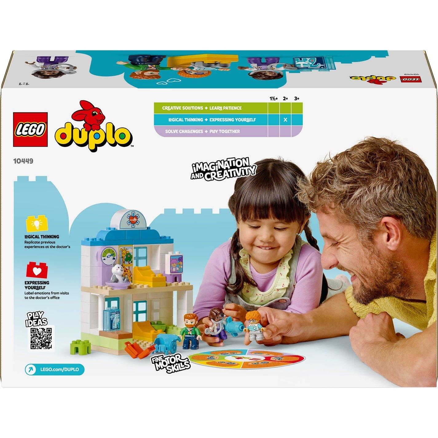 Cidade DUPLO - LEGO - LEGO DUPLO 10449 First Time: Visit to the Doctor Set - 4