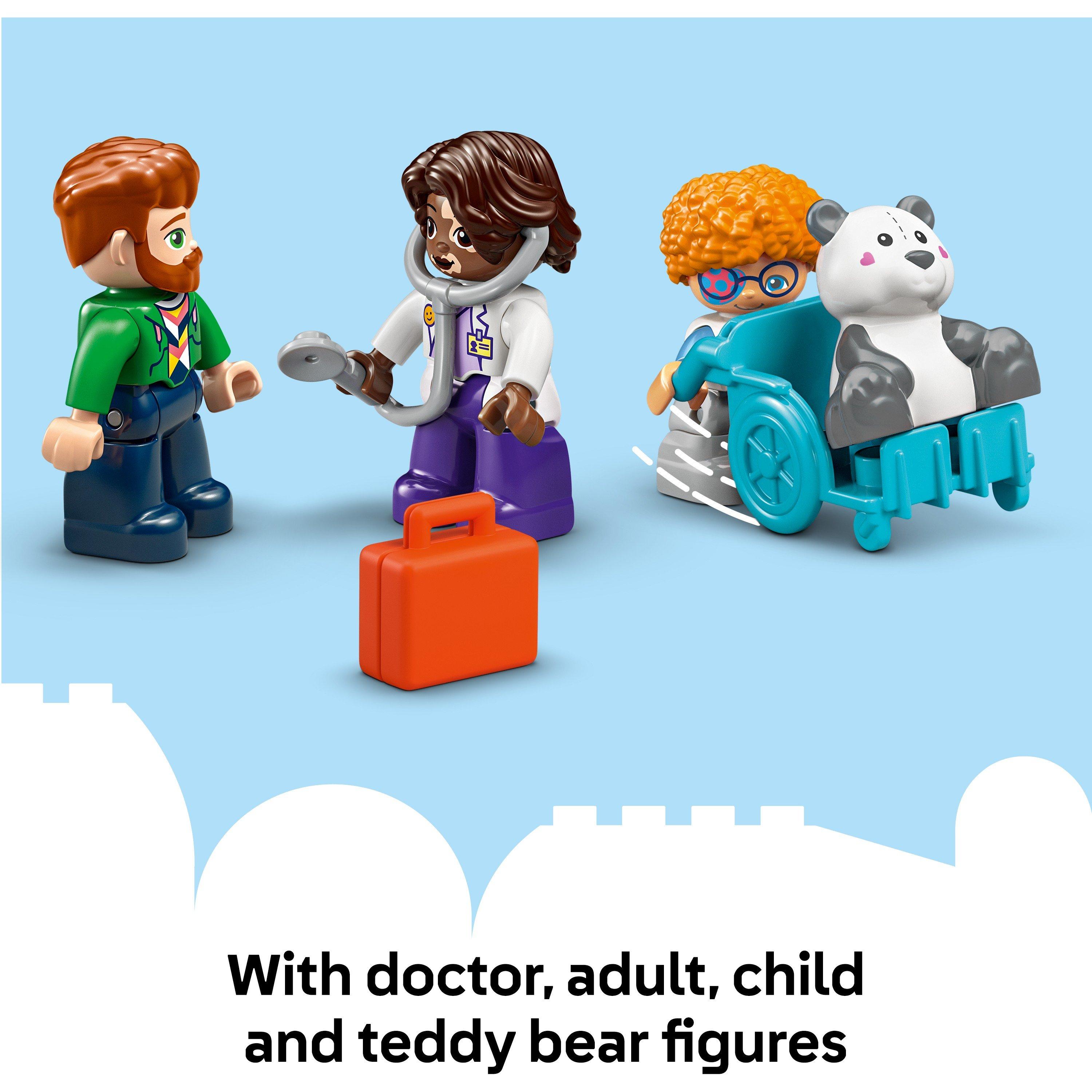 DUPLO Town - LEGO - DUPLO 10449 First Time: Visit to the Doctor Set - 7