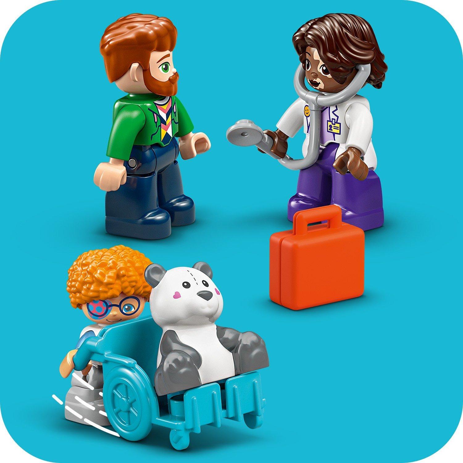 DUPLO Town - LEGO - DUPLO 10449 First Time: Visit to the Doctor Set - 10