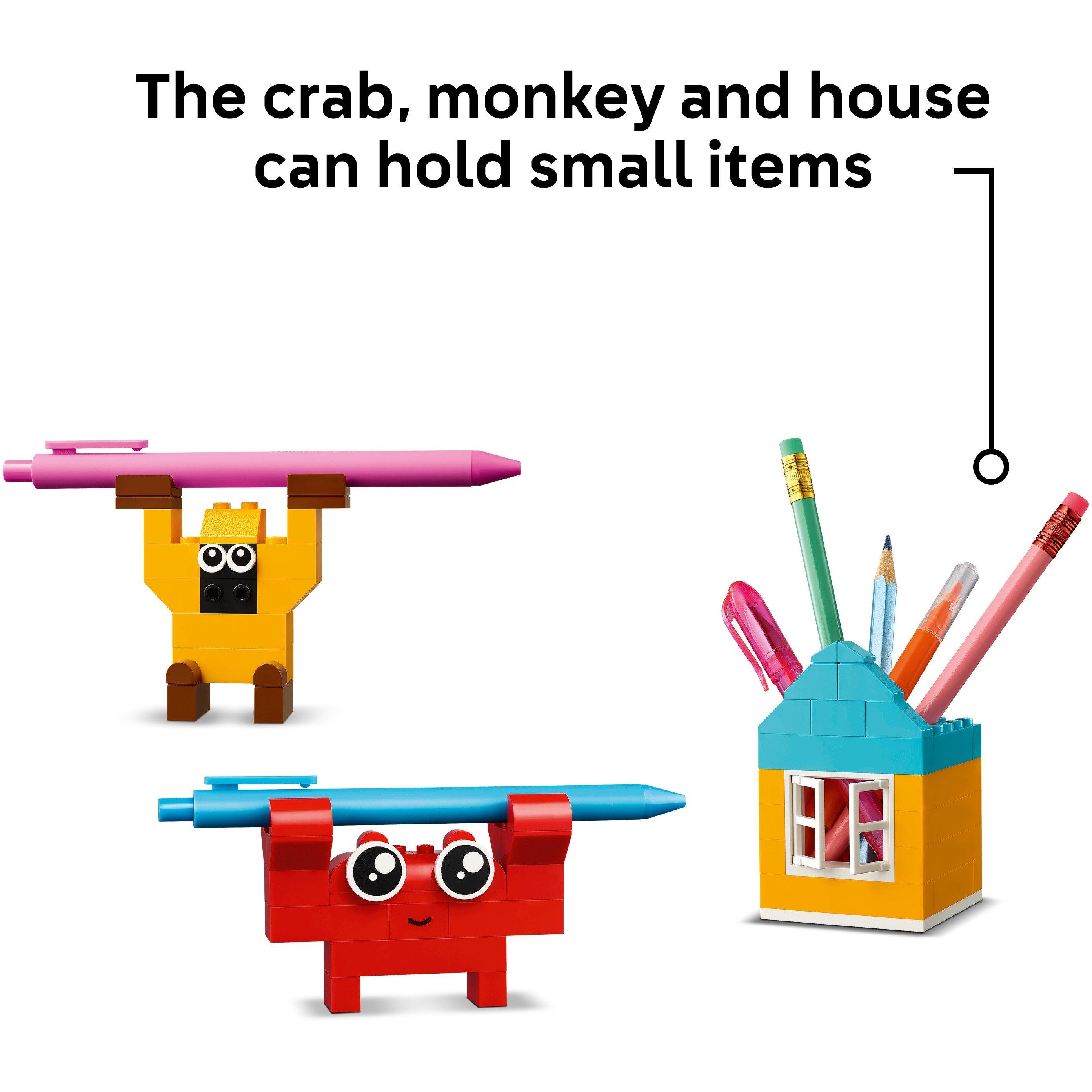 LEGO Classic - LEGO - Classic Creative Happy Box Building Toys 11042 - 5