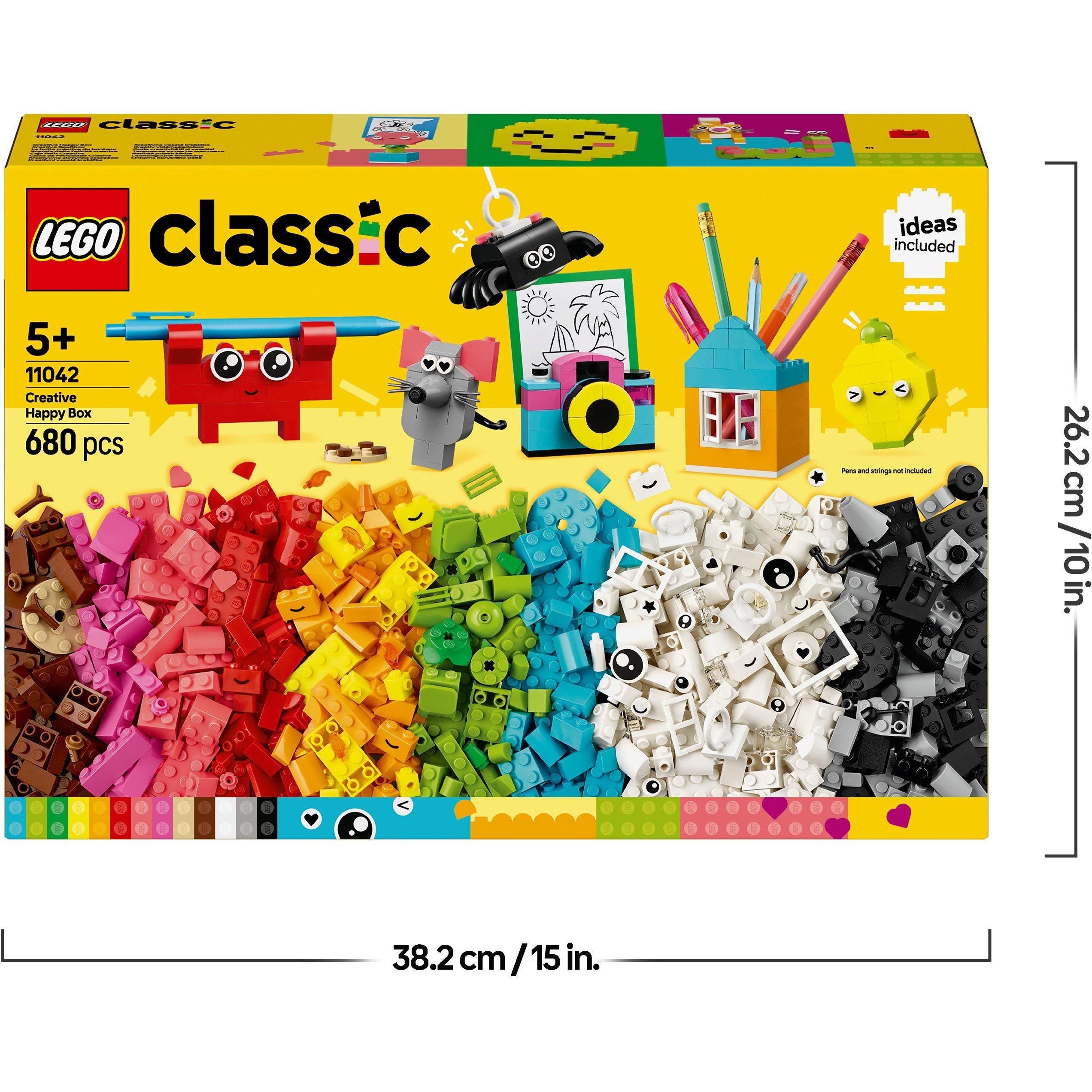 LEGO Classic - LEGO - Classic Creative Happy Box Building Toys 11042 - 8