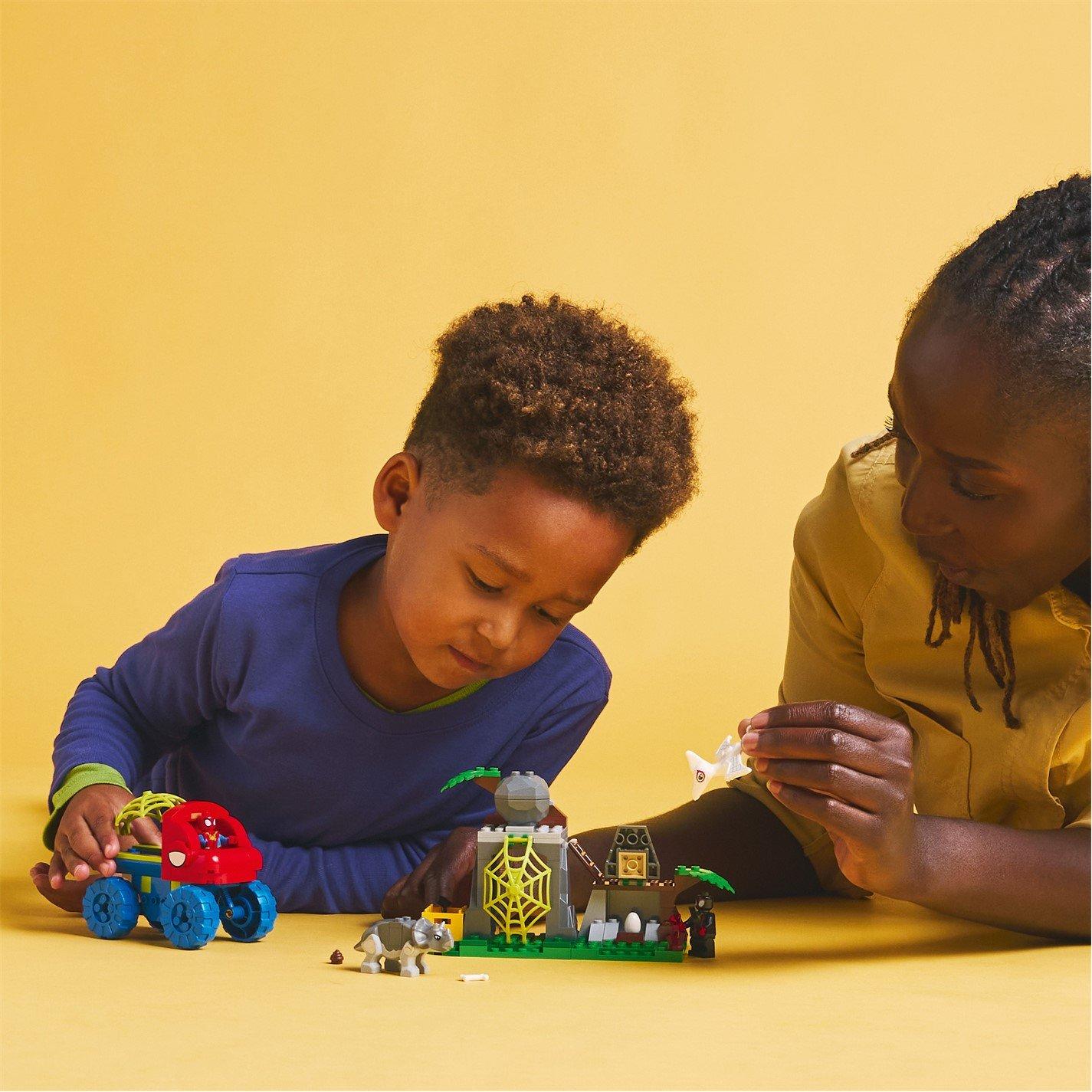 Spidey - LEGO - LEGO Marvel 11199 Spidey And His Amazing Friends Team Spidey Dino Crawler Rescue - 3