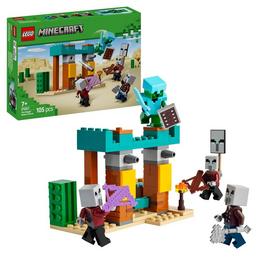 LEGO LEGO Minecraft The Illager Desert Patrol Set 21267