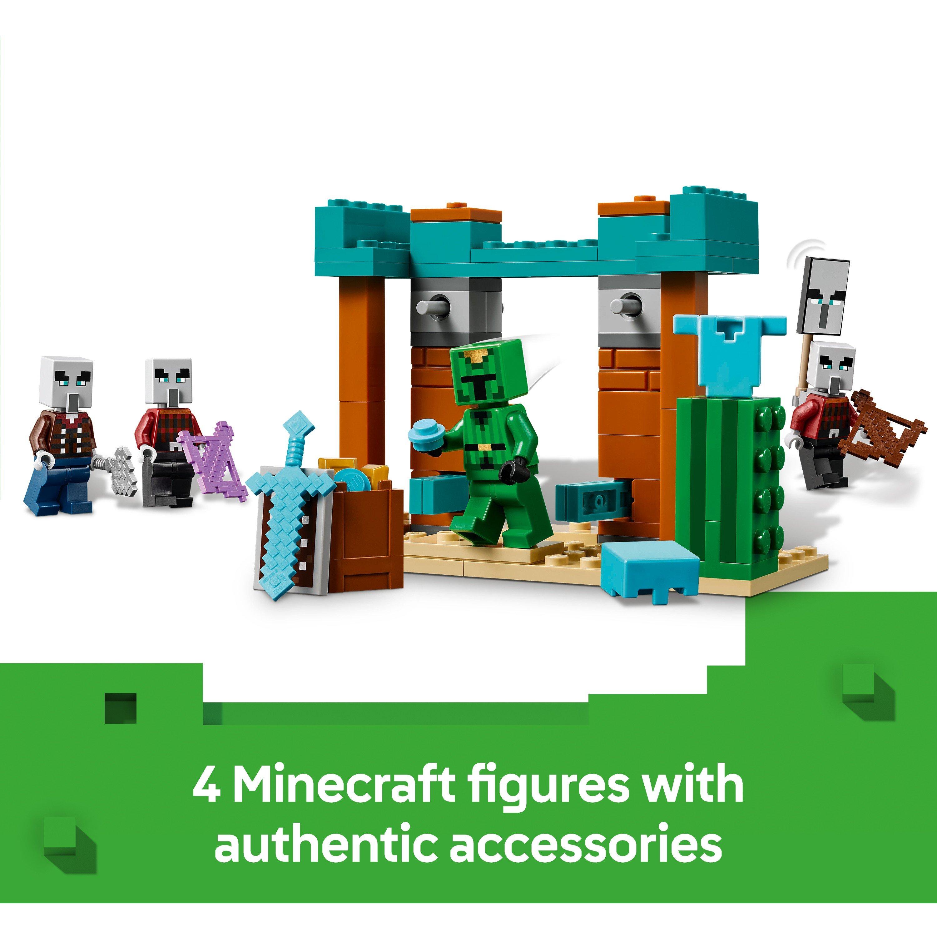 Minecraft - LEGO - Minecraft The Illager Desert Patrol Set 21267 - 5