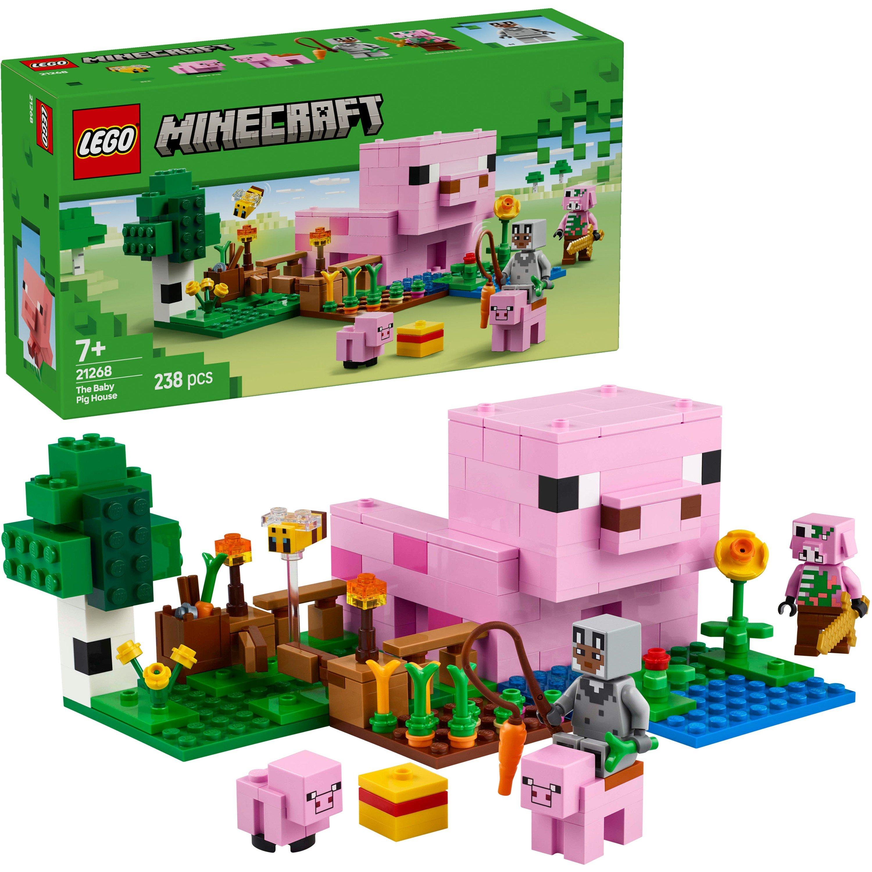 Minecraft - LEGO - Minecraft The Baby Pig House Toy for Kids 21268 - 1
