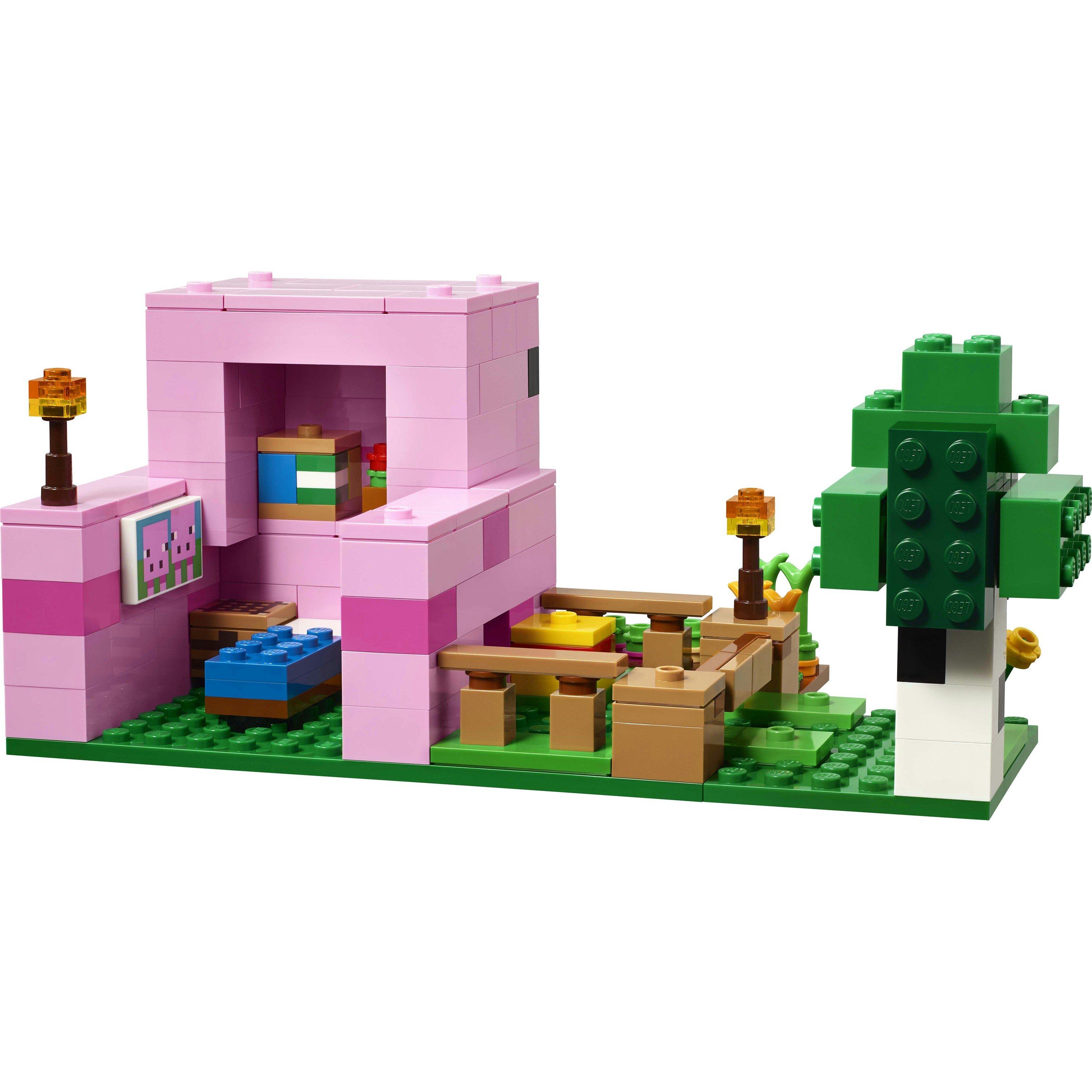 Minecraft - LEGO - Minecraft The Baby Pig House Toy for Kids 21268 - 14